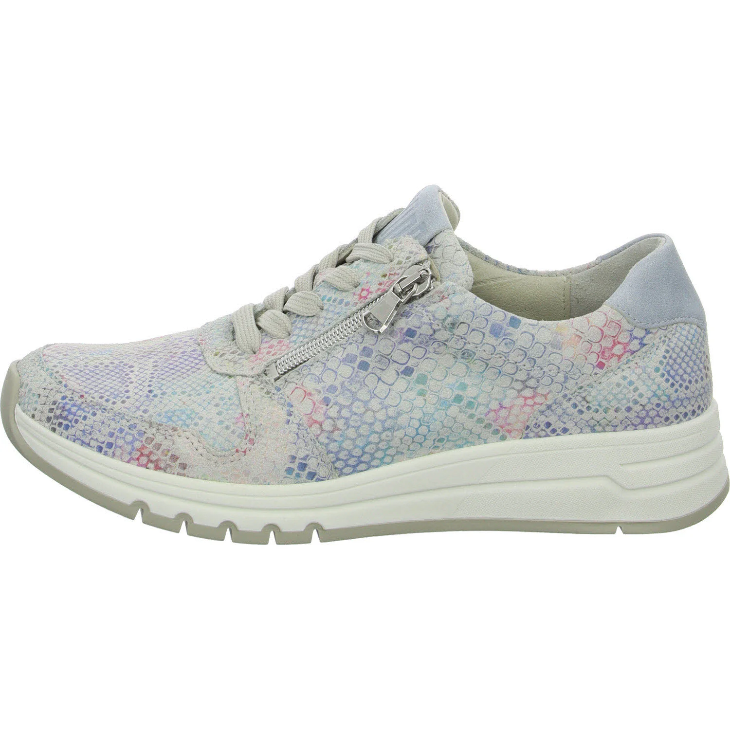 Element 6 von 8 (Bild) – Waldläufer Damen Schnürschuhe 957004-203/299 H-April multi sky H (weit)