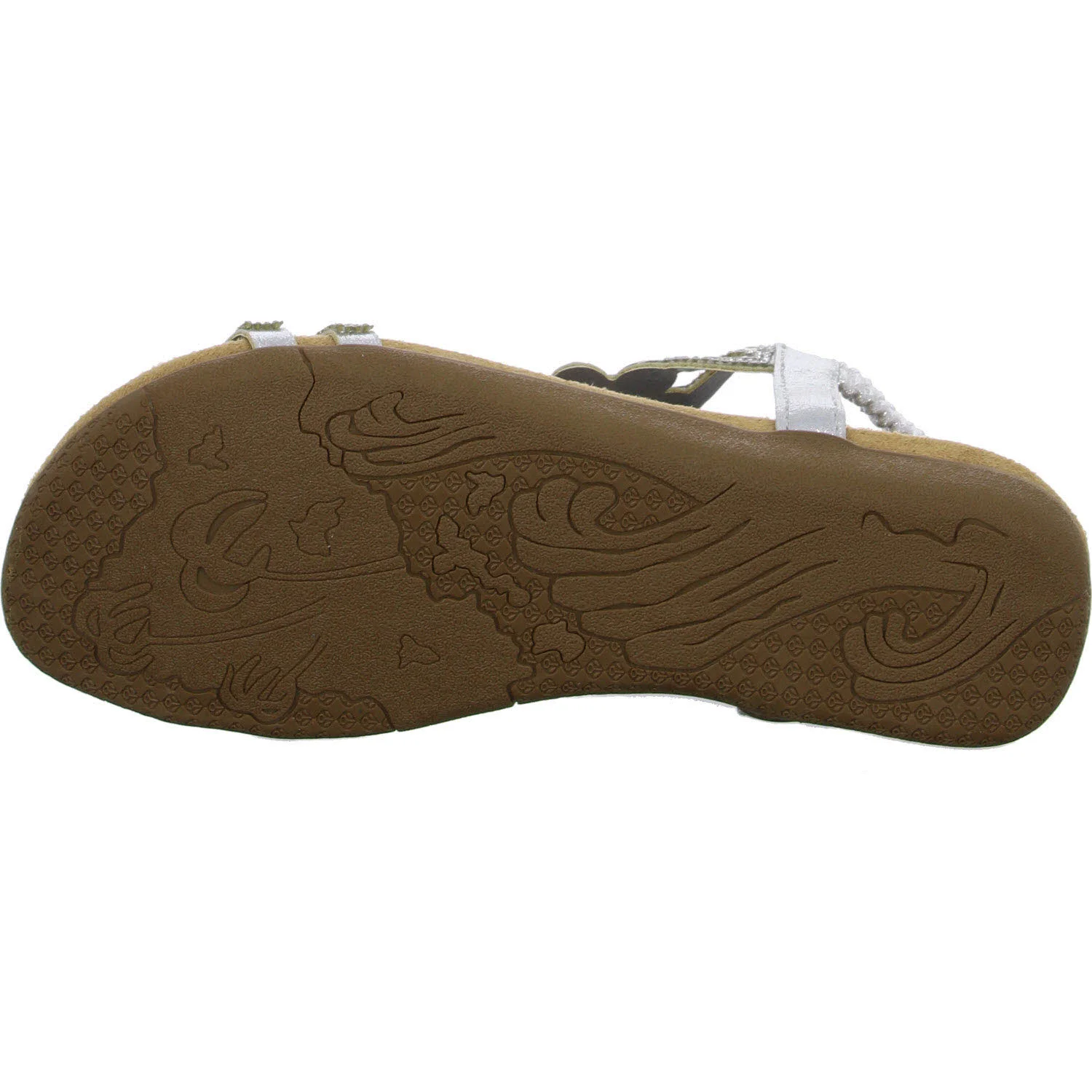 2go Fashion Damen Sandalen 8018802-21 8018802 silber normal