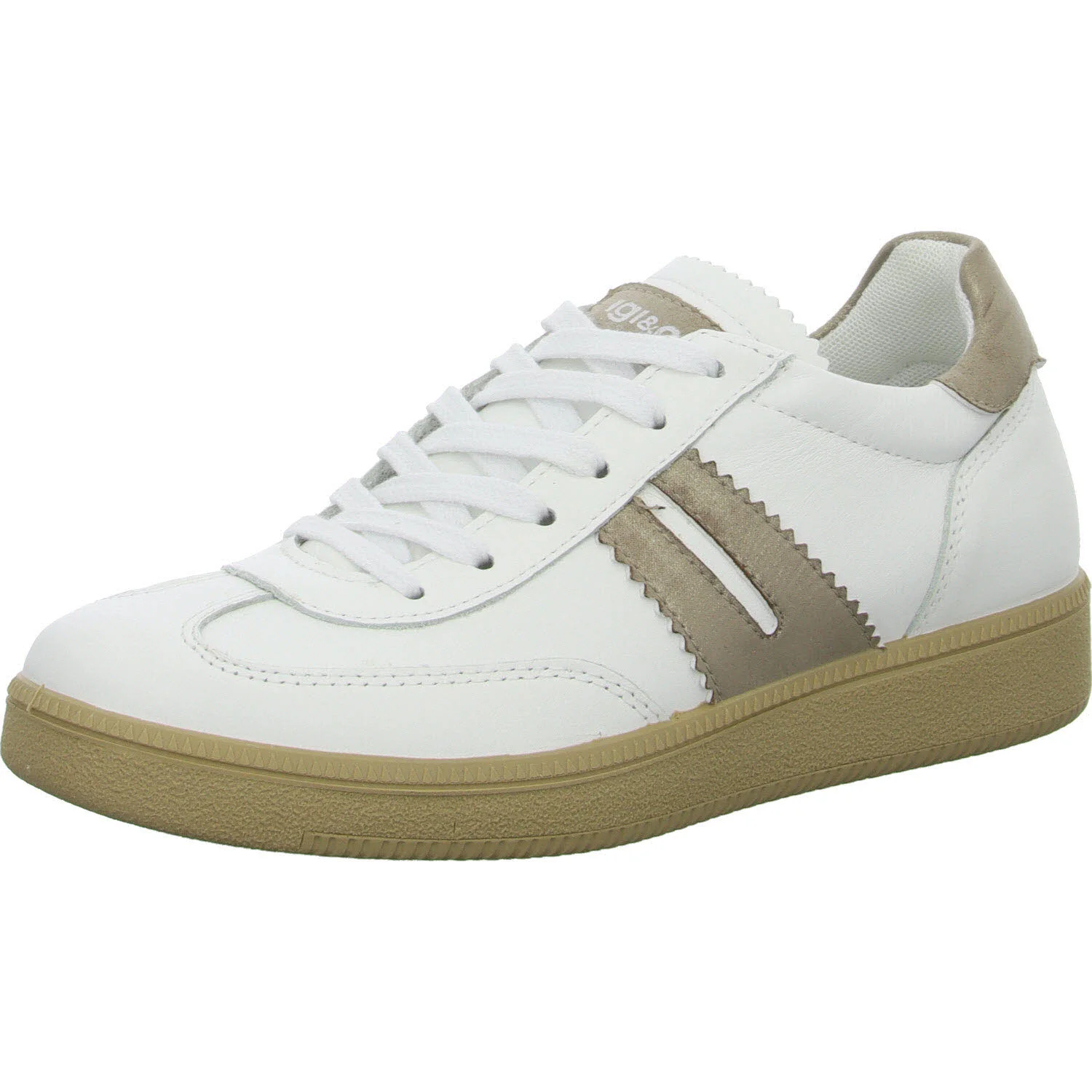 IGI&Co Damen Schnürschuhe 7654500/61022 D.ATALA bianco/campagne normal
