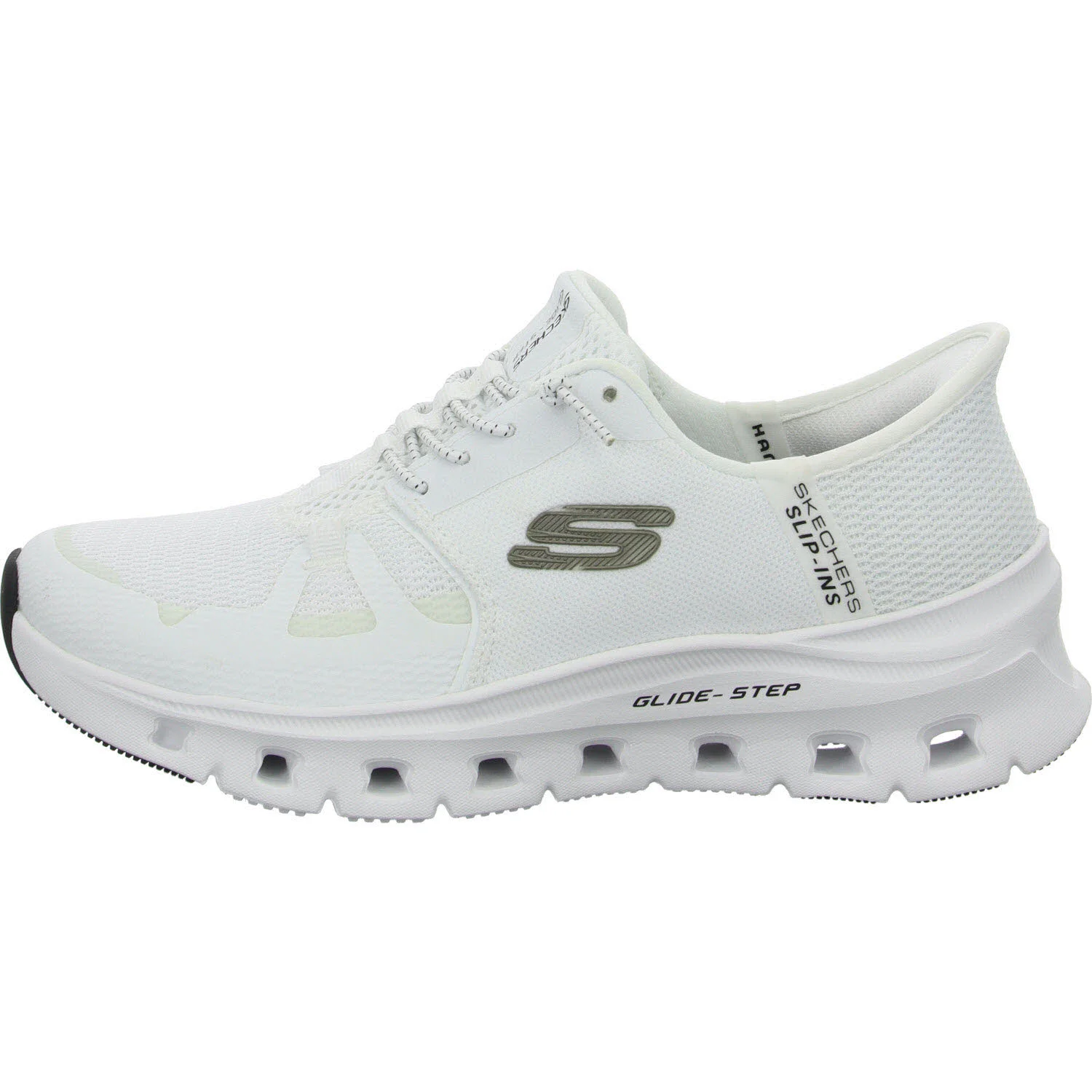 Element 6 von 8 (Bild) – Skechers Damen Slipper 150420 WHT Glide-Step Pro white normal