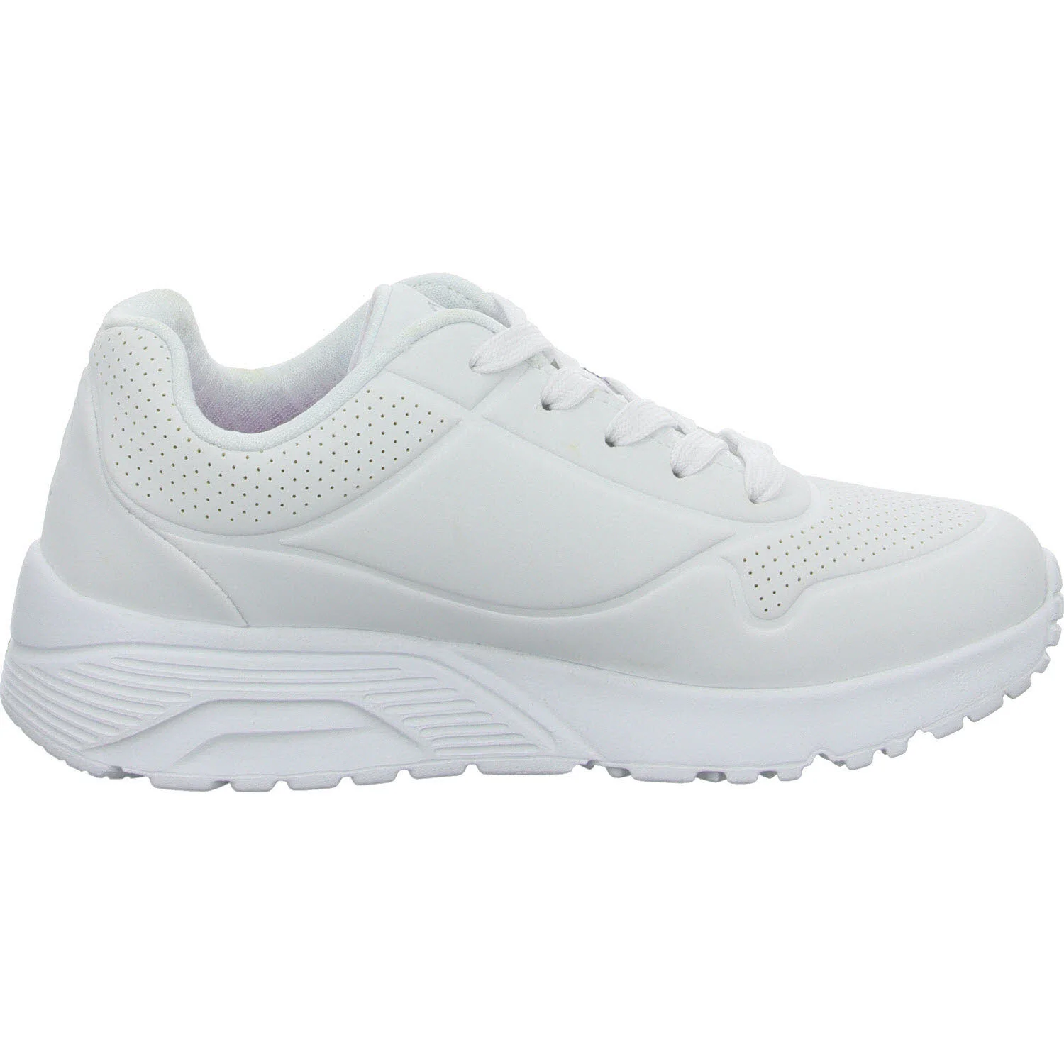 Skechers Kinder Halbschuhe zum Schnüren 314098L WMLT UNO Lite - Metallic Joy white/multi normal