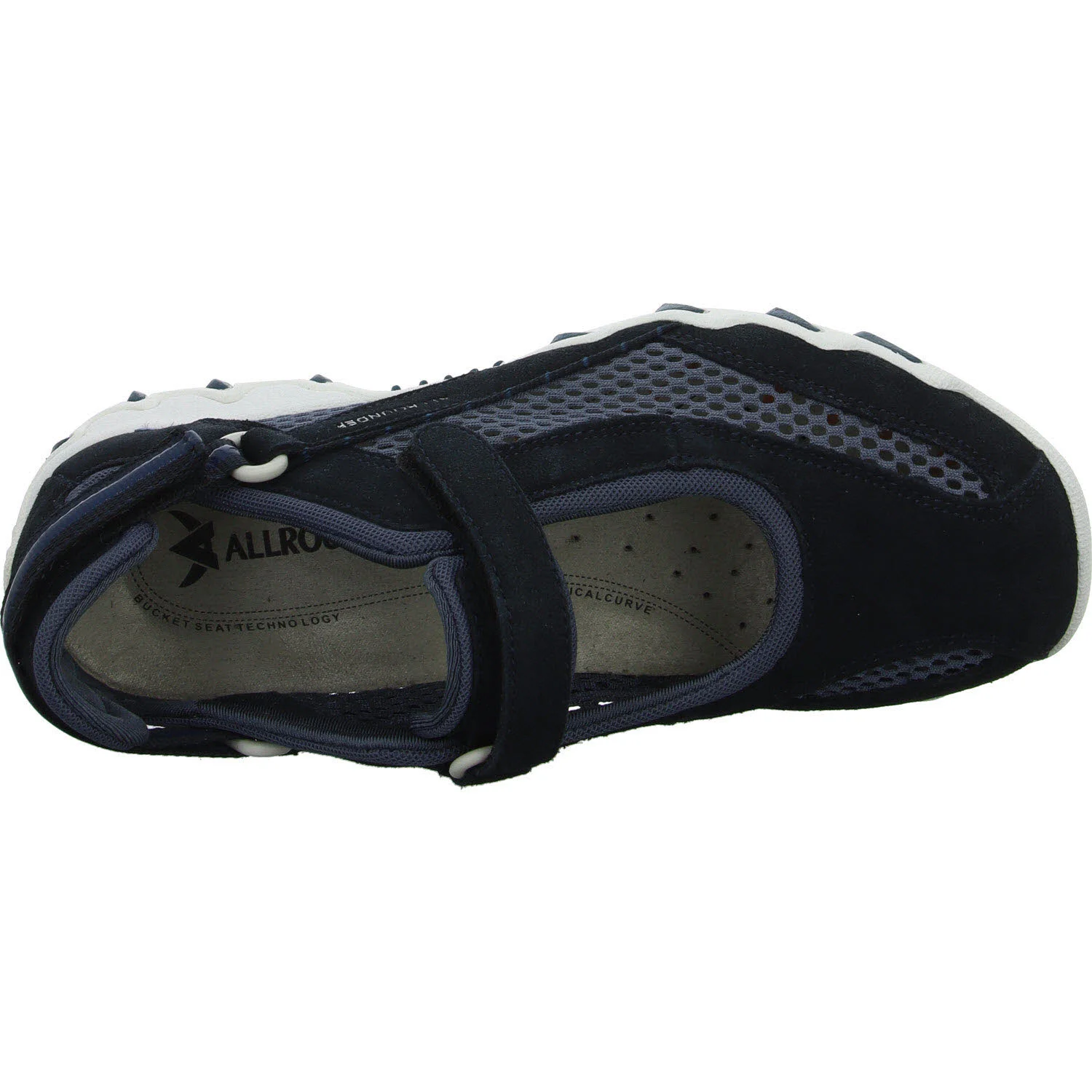Allrounder by Mephisto Damen Slipper P2006175 Niro ocean/stargazer normal