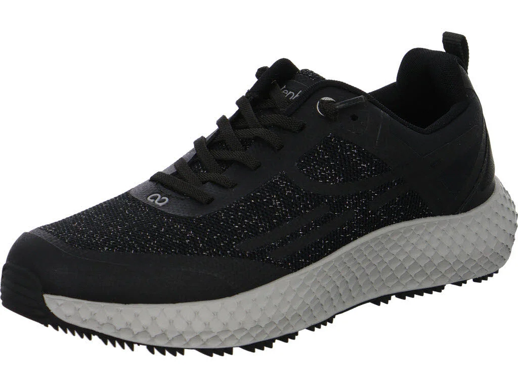 tenhaag Damen Slipper 0024-090 neohaag black lurex normal