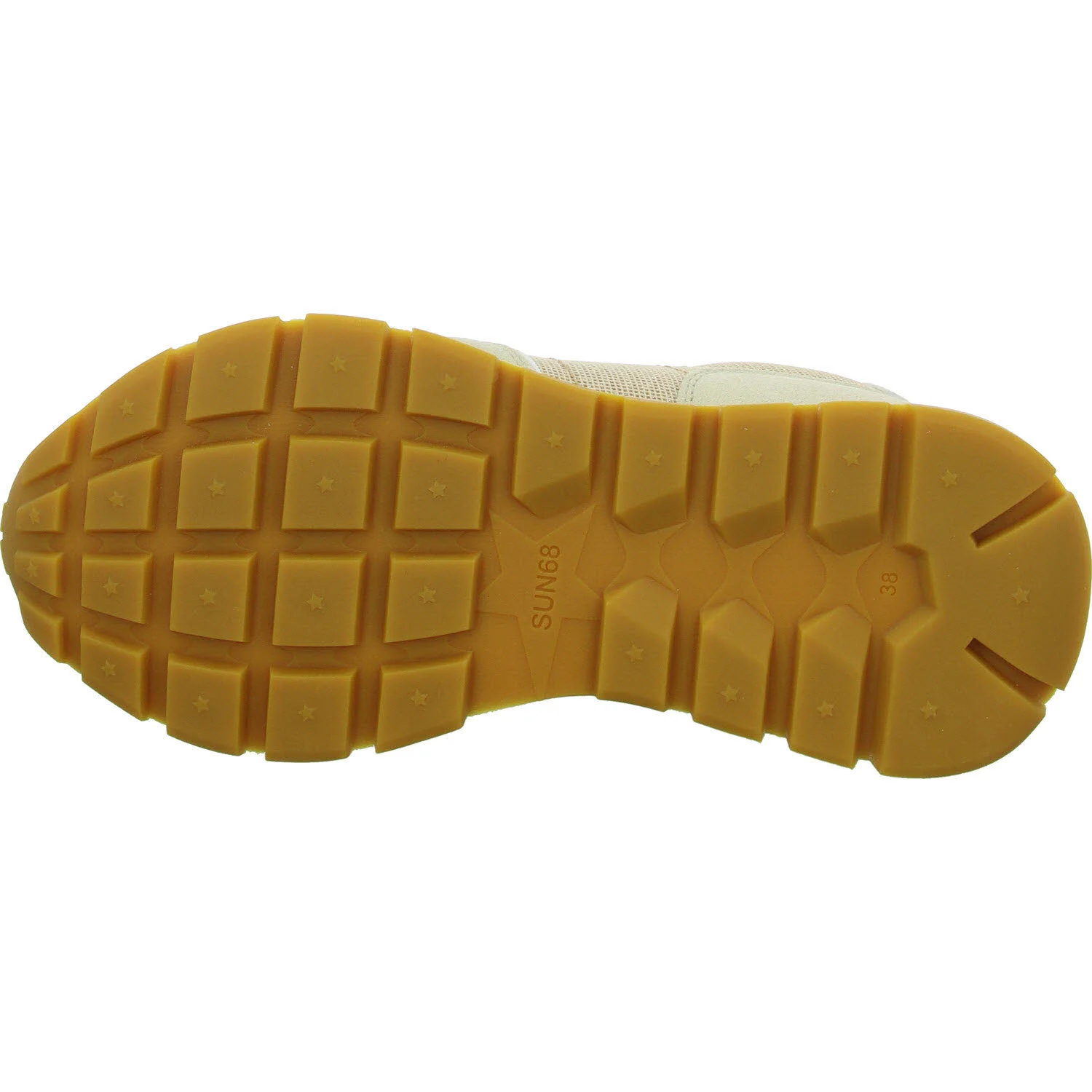SUN68 Damen Schnürschuhe Z35203 43 ALLY GLITTER TEXTILE oro normal