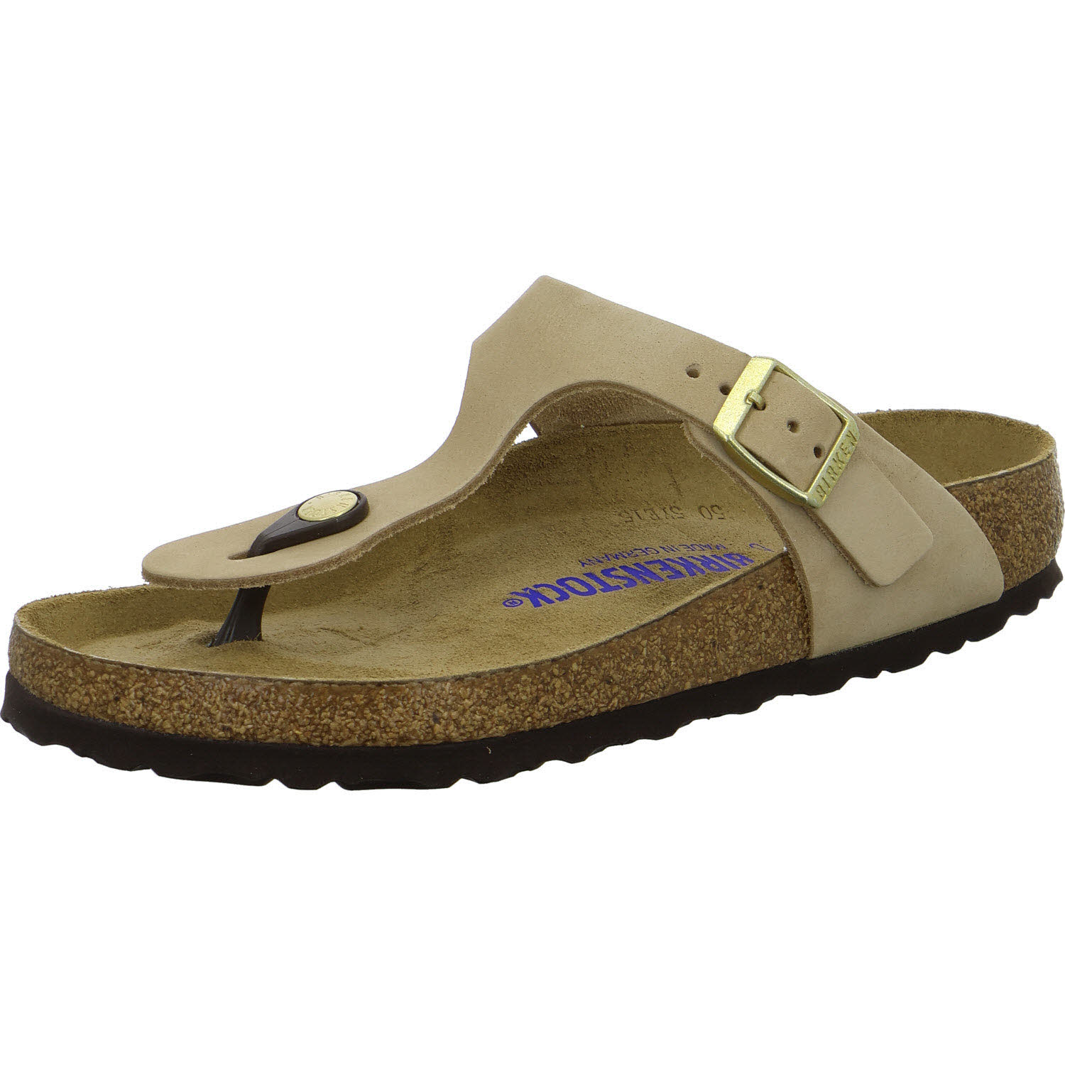BIRKENSTOCK Pantoletten 1018999 Gizeh Soft Footbed taupe normal