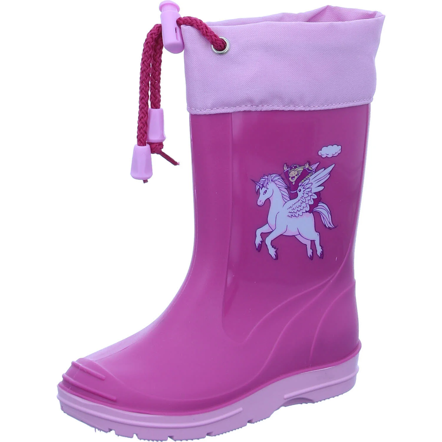 Element 2 von 7 (Bild) – Beck Gummistiefel Kinder 498/06 Einhorn pink normal