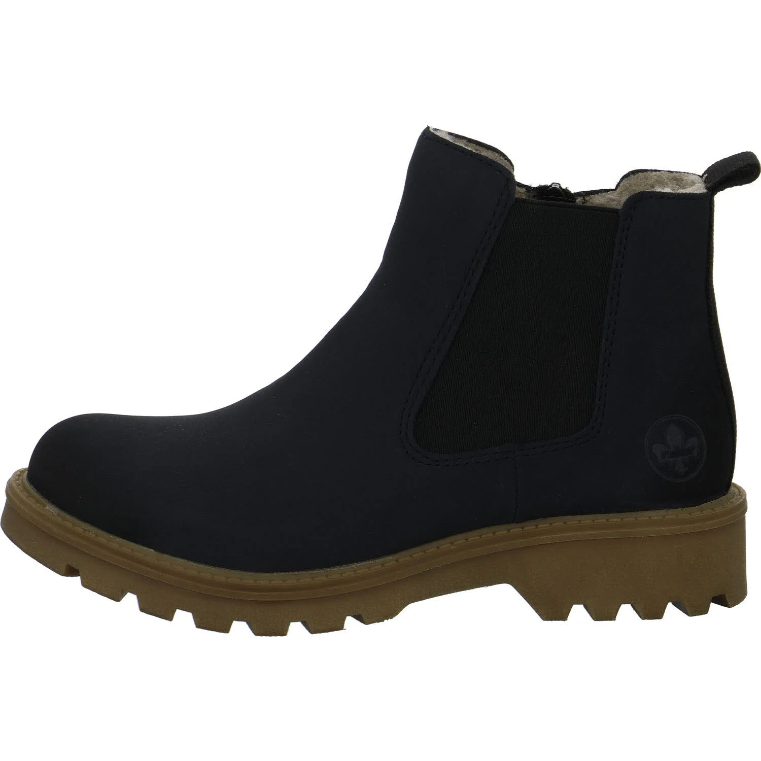 Rieker Damen Stiefelette warm 73250-14 73250 pazifik F 1/2 (normal)