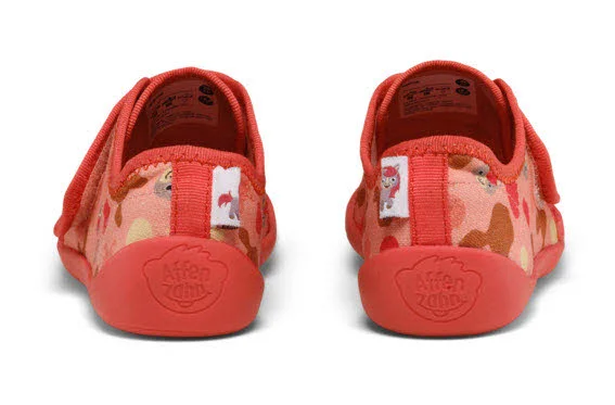 Affenzahn Kinder Hausschuhe 01398-40068 Hausschuh Baumwolle Movy Pony pink normal
