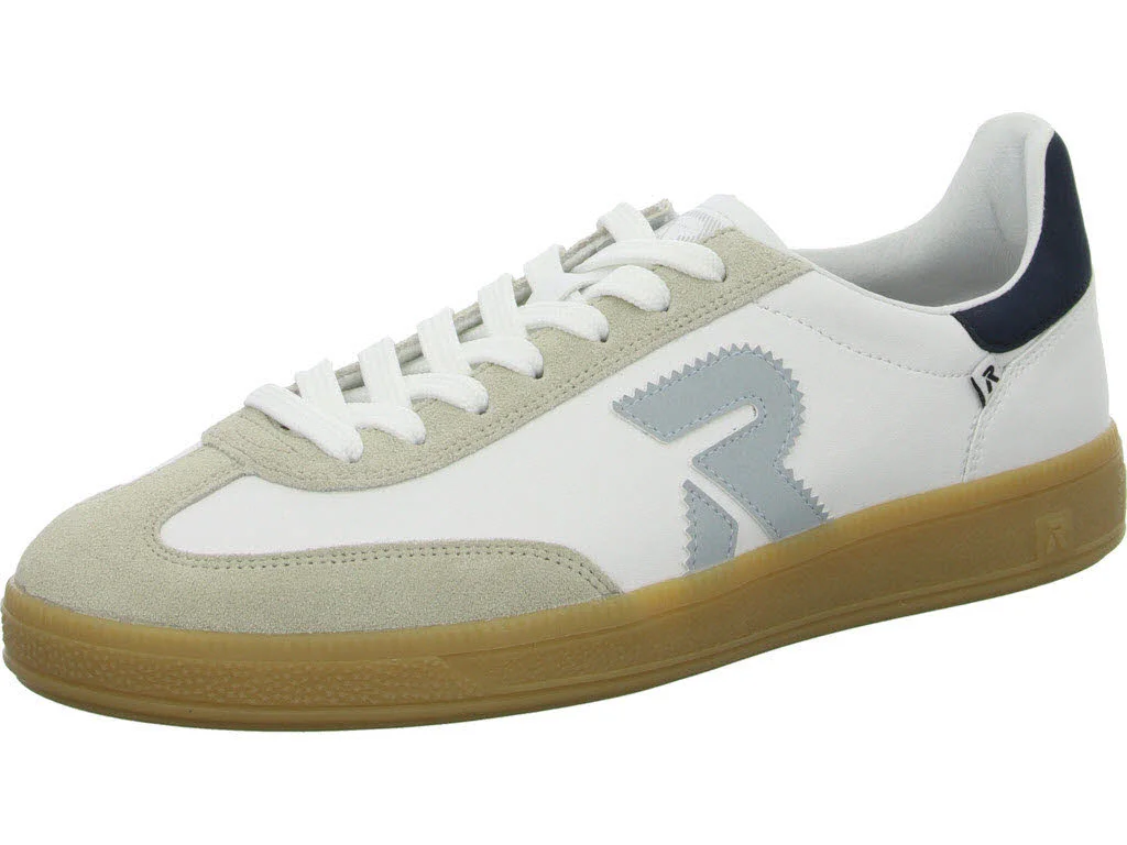 Rieker Herren Schnürschuhe U2200-82 U2200 quarz/weiss/bleu/ozean G 1/2 (weit)