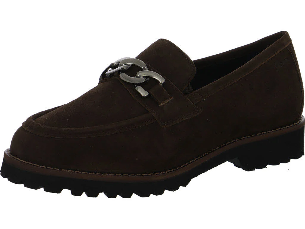 Sioux Damen Slipper 67765 Meredith-734-H mogano H (weit)