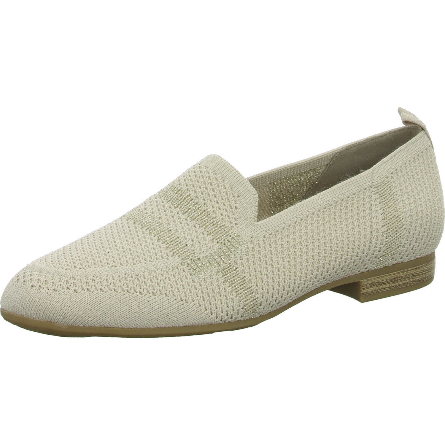 Jana Damen Slipper 8-24266-42/499 8-24266-42 beige/gold H (weit)