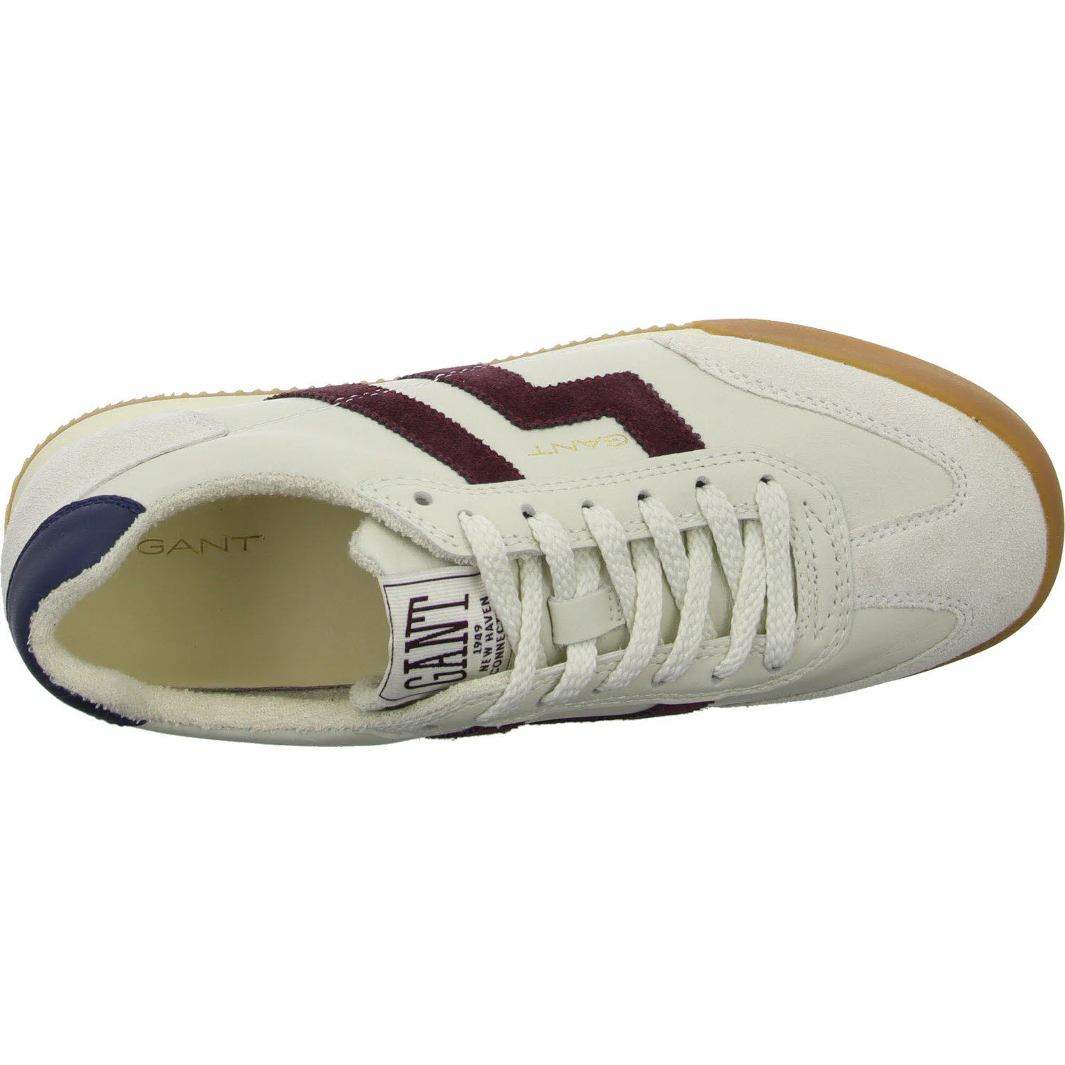 Gant Damen Schnürschuhe 31531034/G34 Beylana white/portwine normal