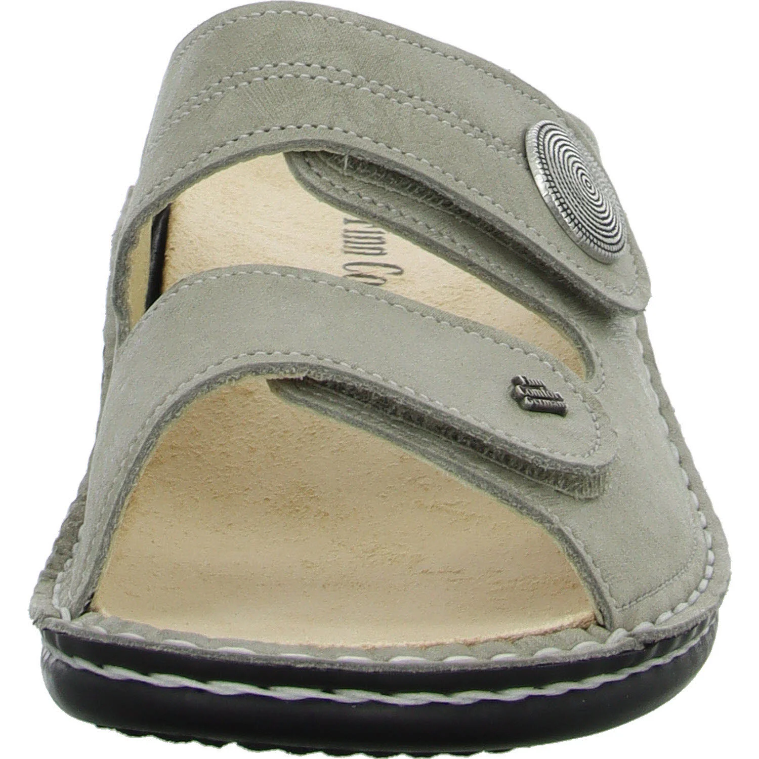 Element 3 von 8 (Bild) – Finn Comfort Damen Pantoletten 02550-825081 Sansibar taupe weit