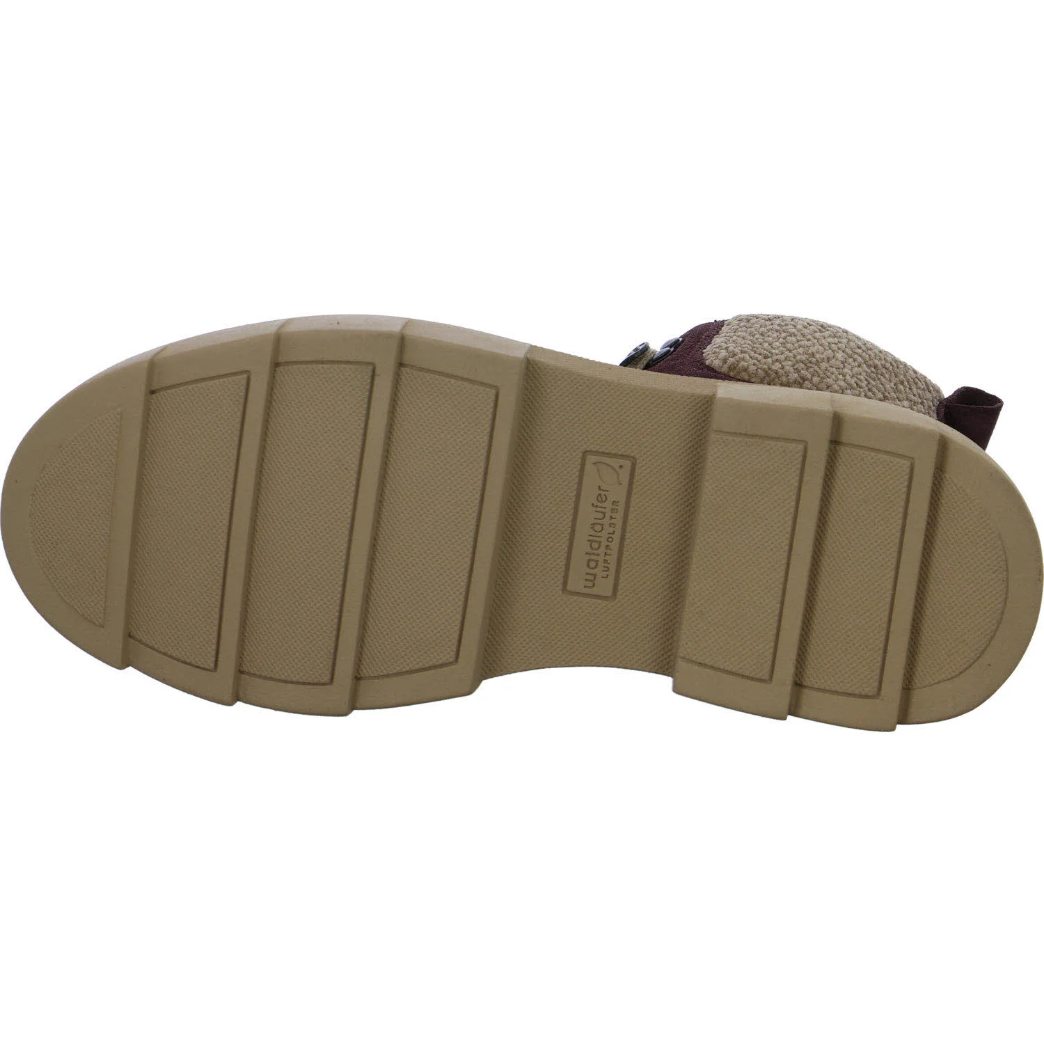 Waldläufer Damen Schnürstiefel warm 977806-601/020 H-Saiga bordo multi H (weit)