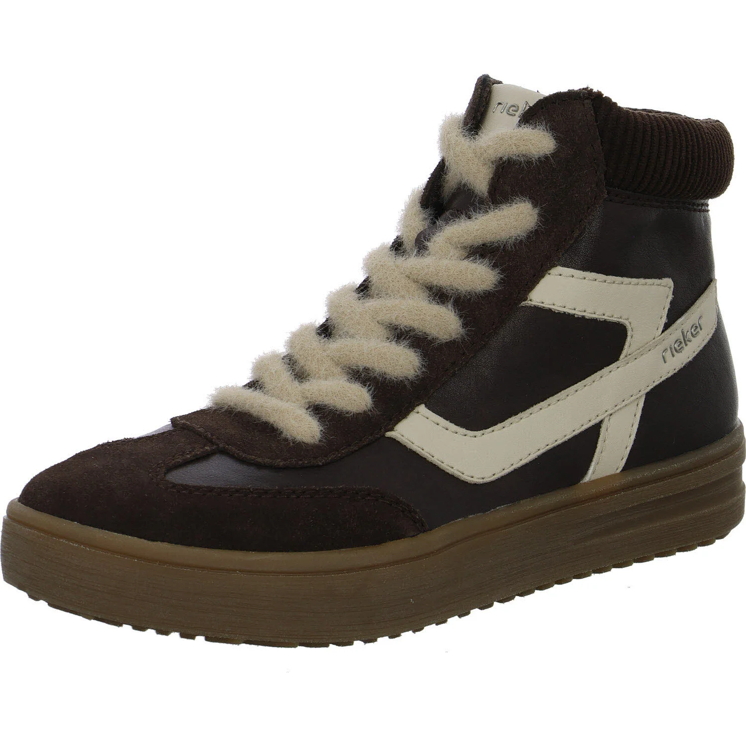 Element 2 von 8 (Bild) – Rieker Damen Schnürstiefel L2530-25 L2530 rancho/bisam/perle/havanna G (weit)