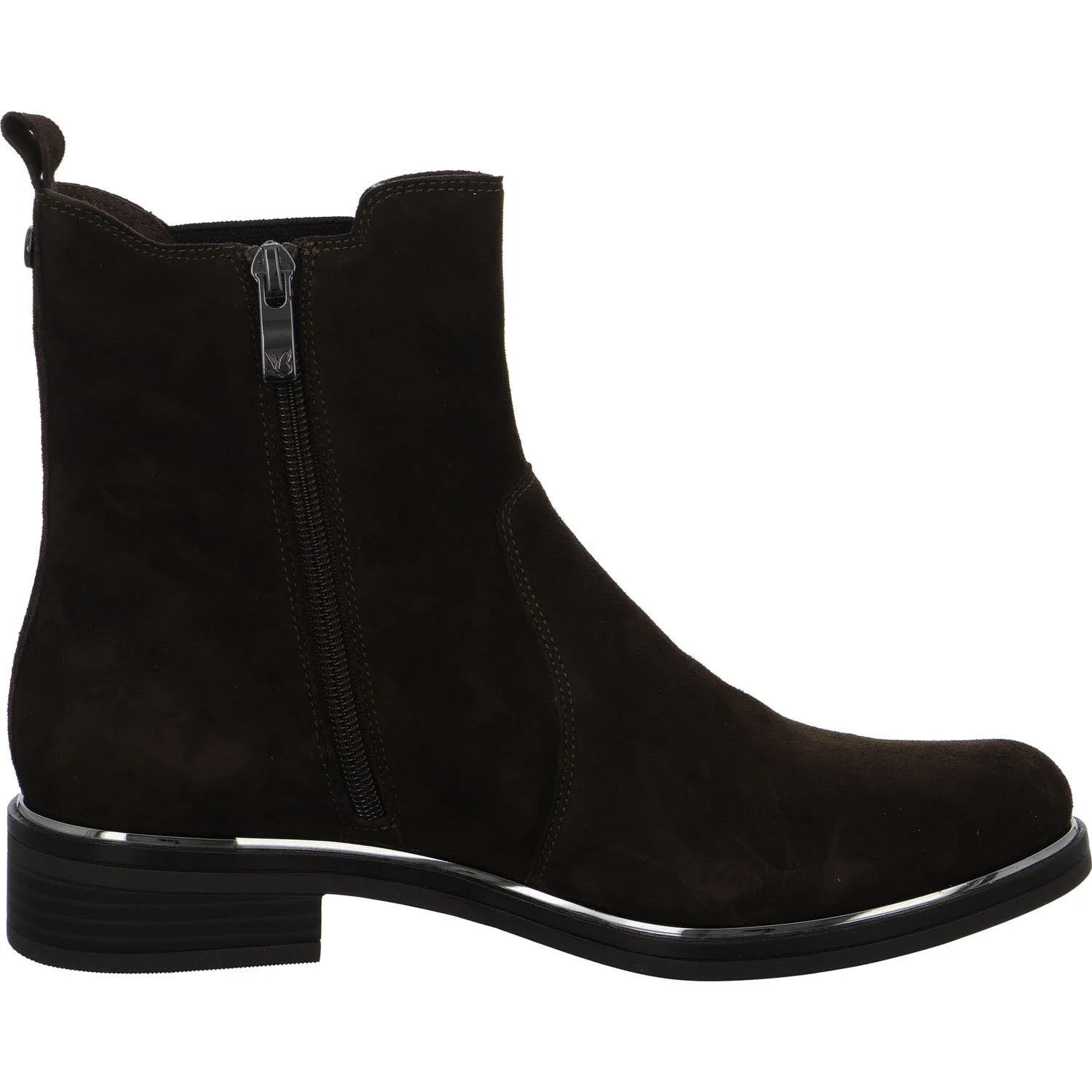 Caprice Damen Stiefeletten 9-25304-41-342 9-25304-41 dk brown suede G (normal)
