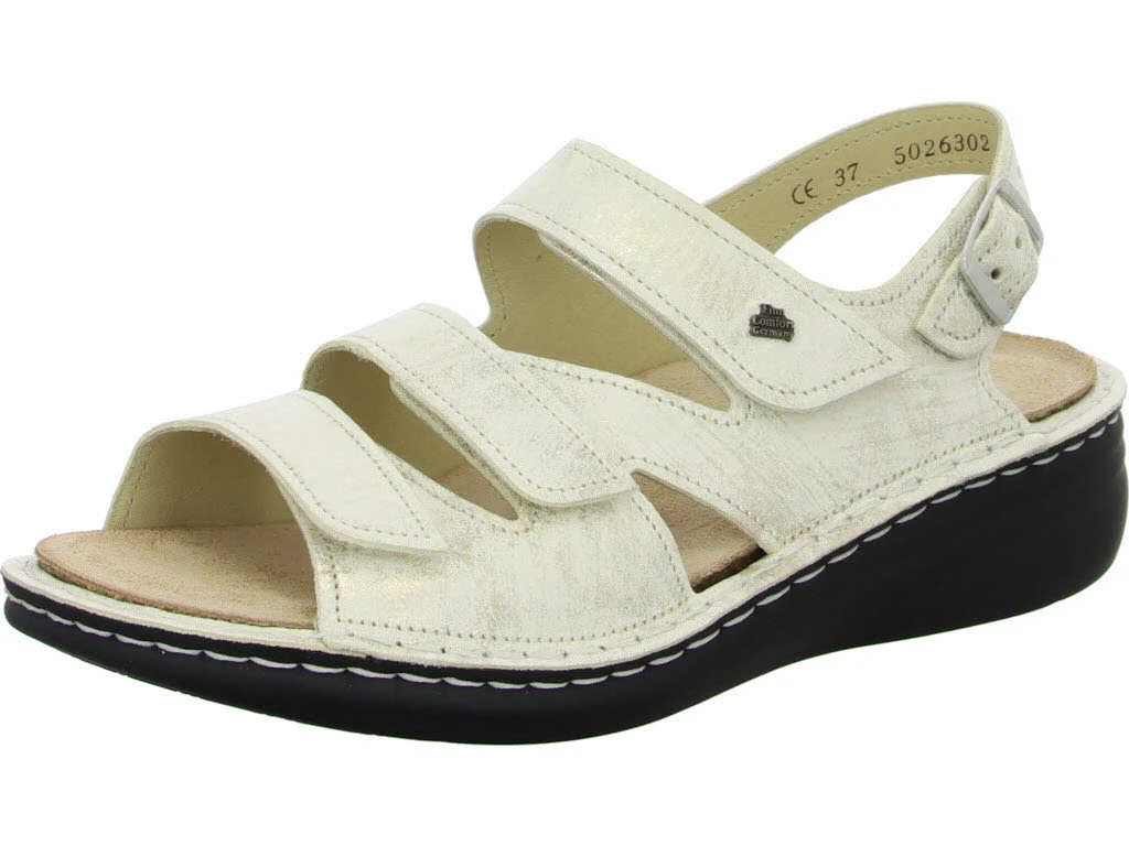 Finn Comfort Damen Sandalen 02643-818222 Praia oro weit