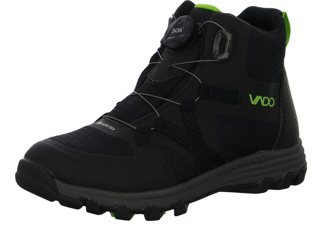 VADO Kinder Winterstiefel 81201-1200/015 HIKER Mid BOA GTX black/apple normal