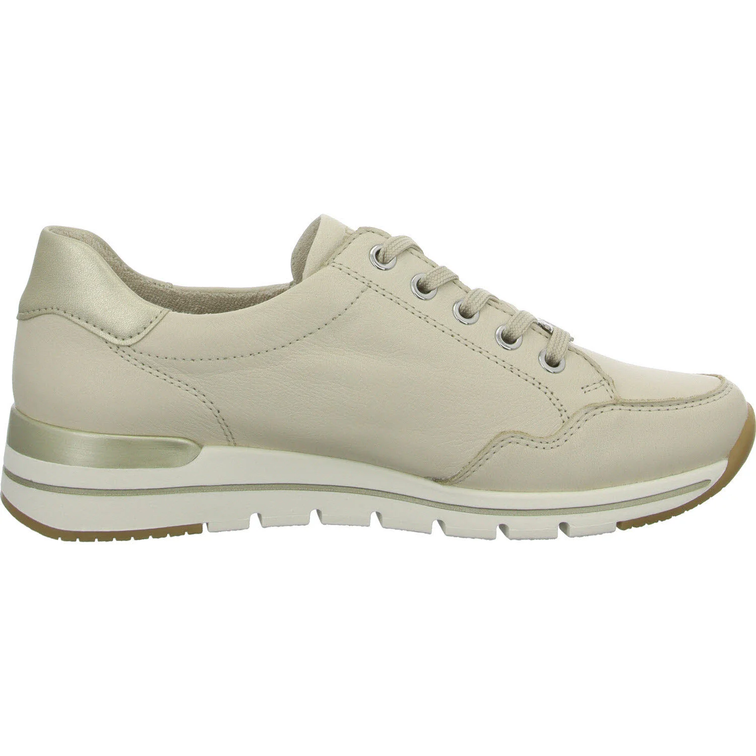 Element 7 von 8 (Bild) – Remonte Damen Schnürschuhe R6716-60 R6716 porzellan/palegold G (weit)