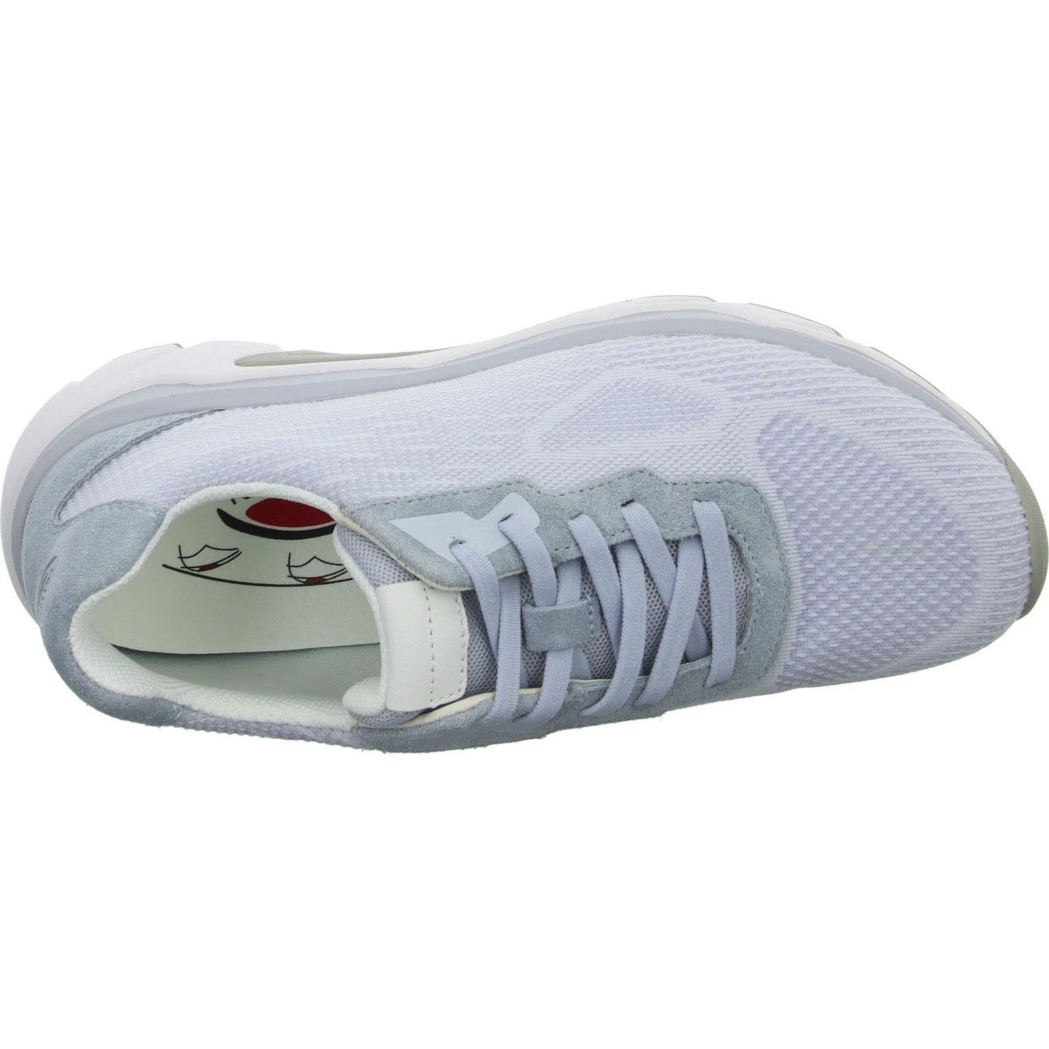 Gabor Rollingsoft Damen Schnürschuhe 86.934.26 86.934 lagune/weiss G (normal)