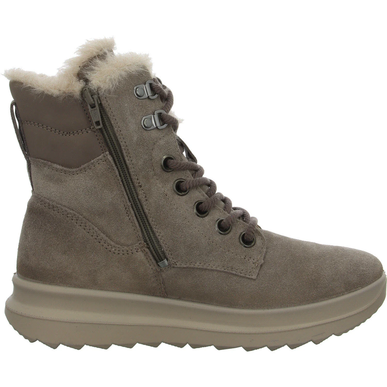 Element 7 von 8 (Bild) – Legero Damen Schnürstiefel warm 2-000351-5570 Dreamer dark clay (rosa) H (weit)