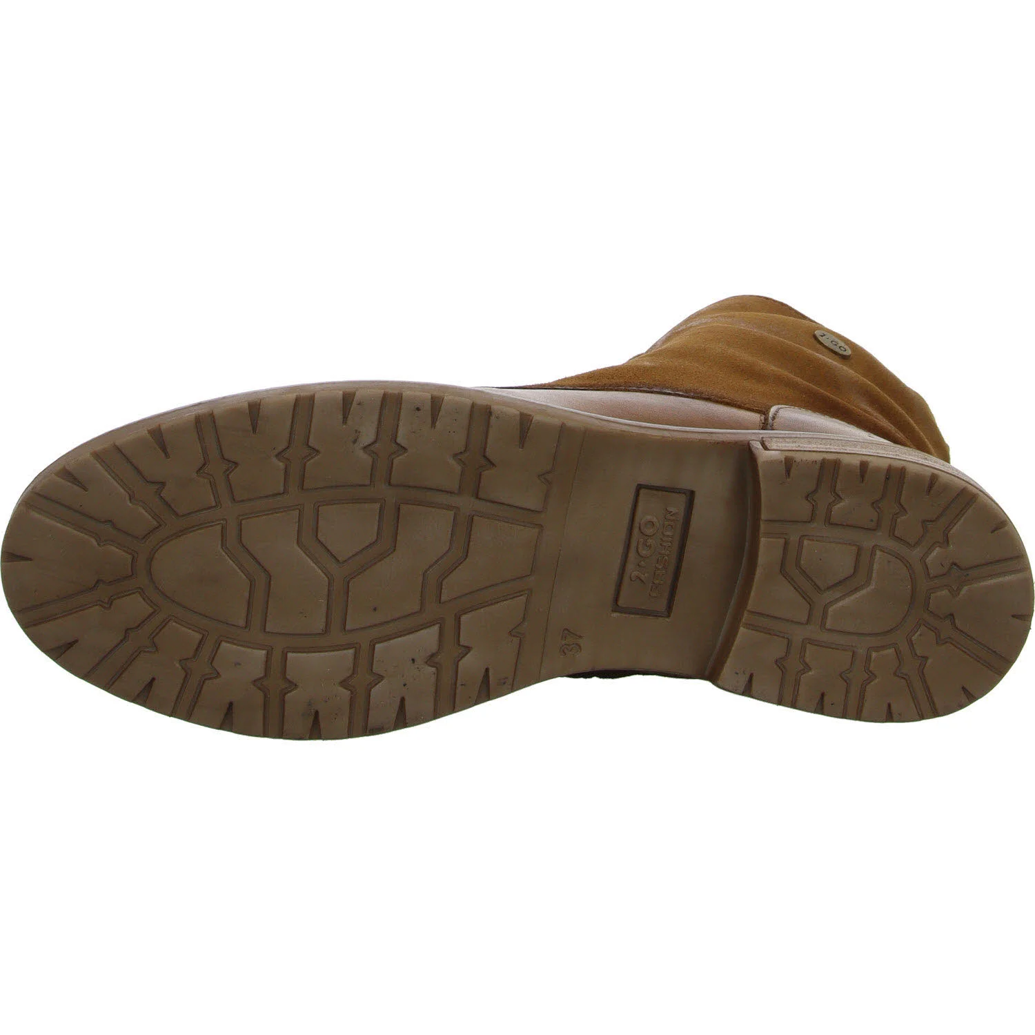 2go Fashion Damen Schnürstiefel 8991501-39 8991501 brandy normal