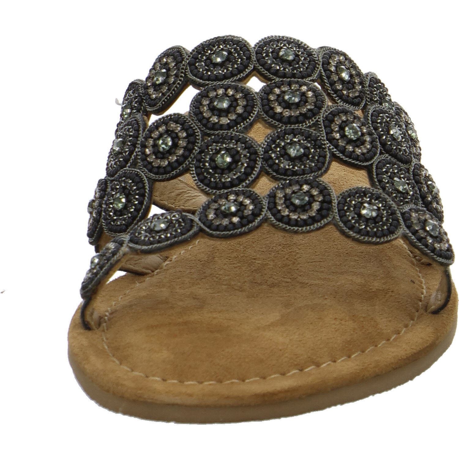 TT.Bagatt Damen Pantoletten D31ASY923900-1090 D31ASY923900 black/metalics normal