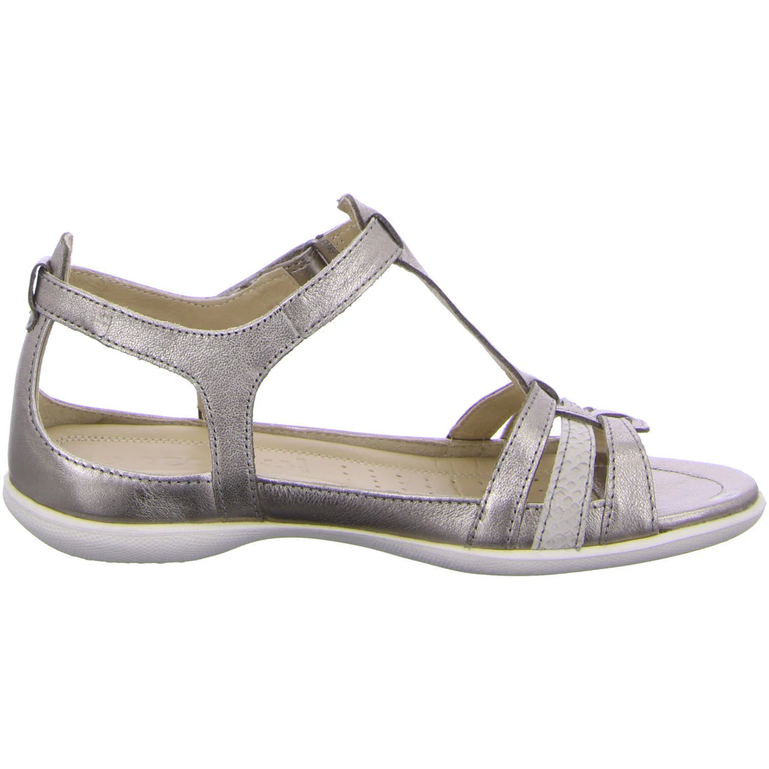 Element 7 von 7 (Bild) – Ecco Damen Sandalen 240873/57462 Flash warm grey metallic/moon rock normal