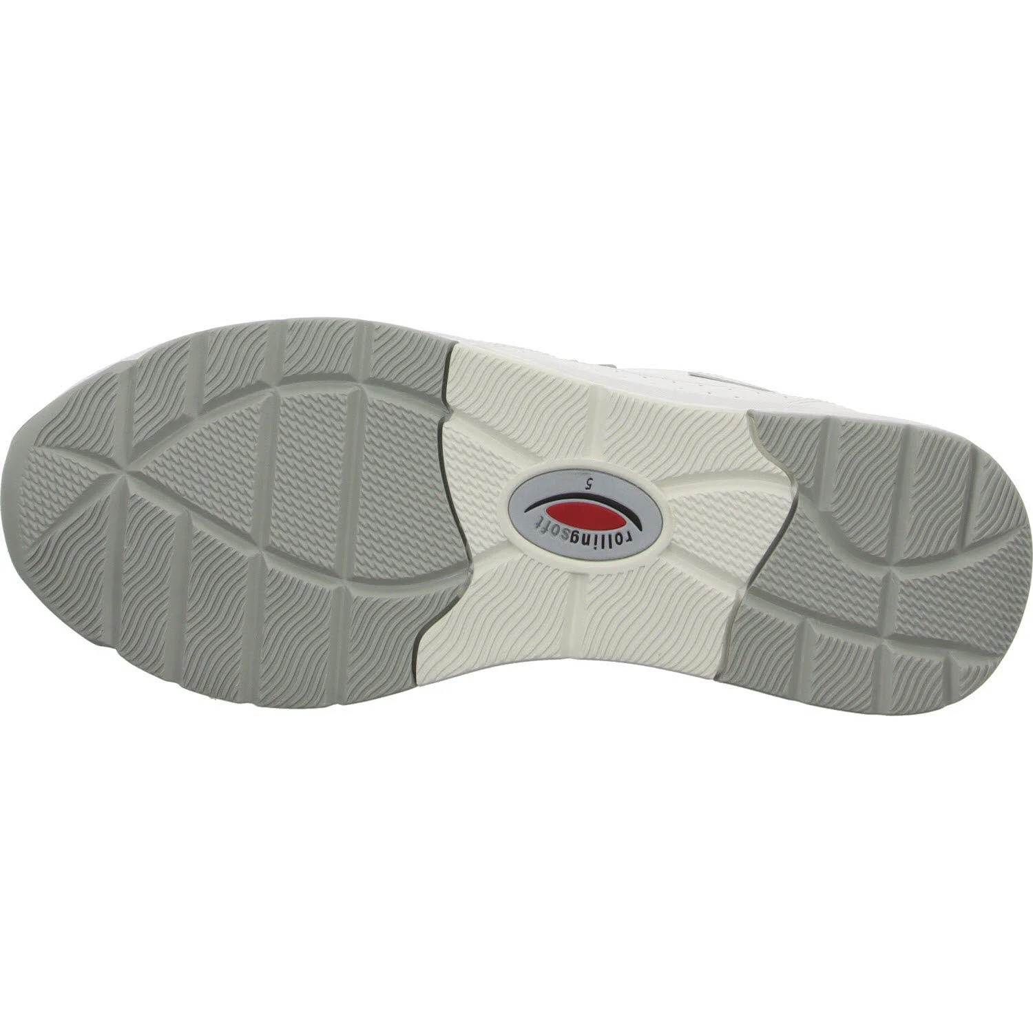 Gabor Rollingsoft Damen Schnürschuhe 86.878.52 86.878 white/silver G (normal)