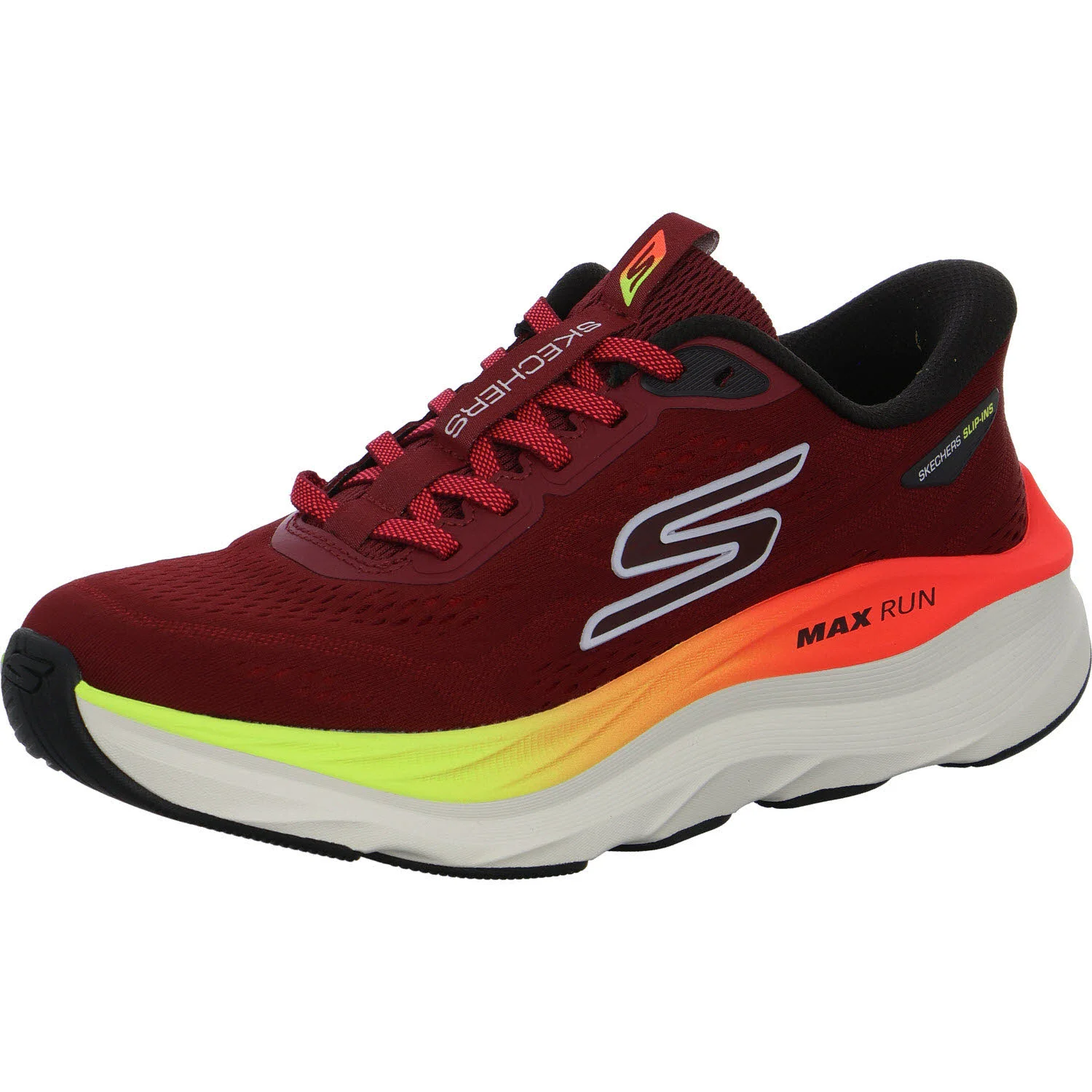 Skechers Herren Schnürschuhe 221000 RDMT Max Run red/multi normal