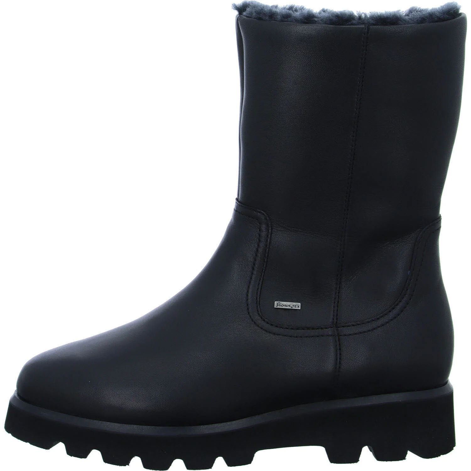Element 6 von 8 (Bild) – Sioux Damen Stiefelette warm 69850 Mered.-733-Tex-Lf-H schwarz H (weit)