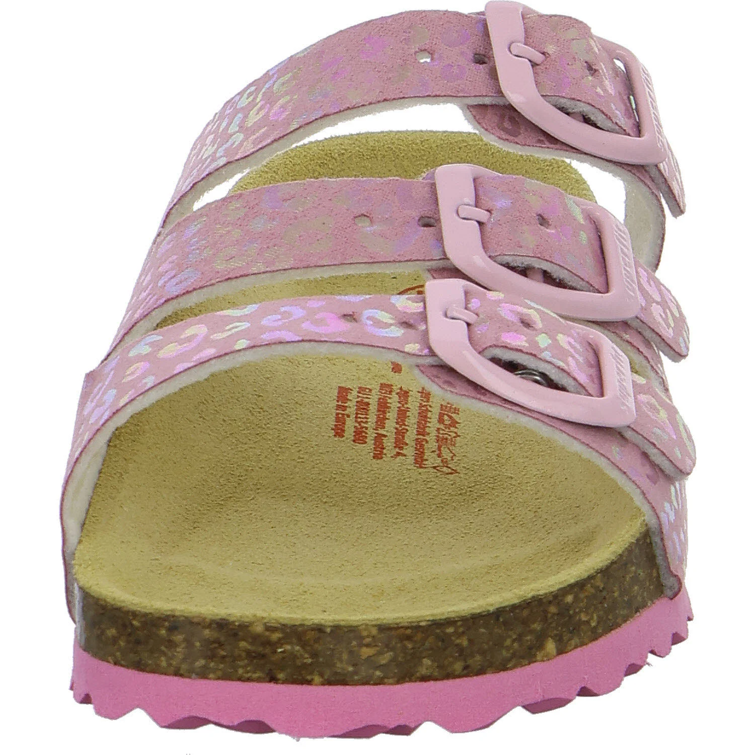 Element 3 von 8 (Bild) – Superfit Kinder Pantoletten 1-800113-5680 Fußbettpantoffel rosa WMS mittel