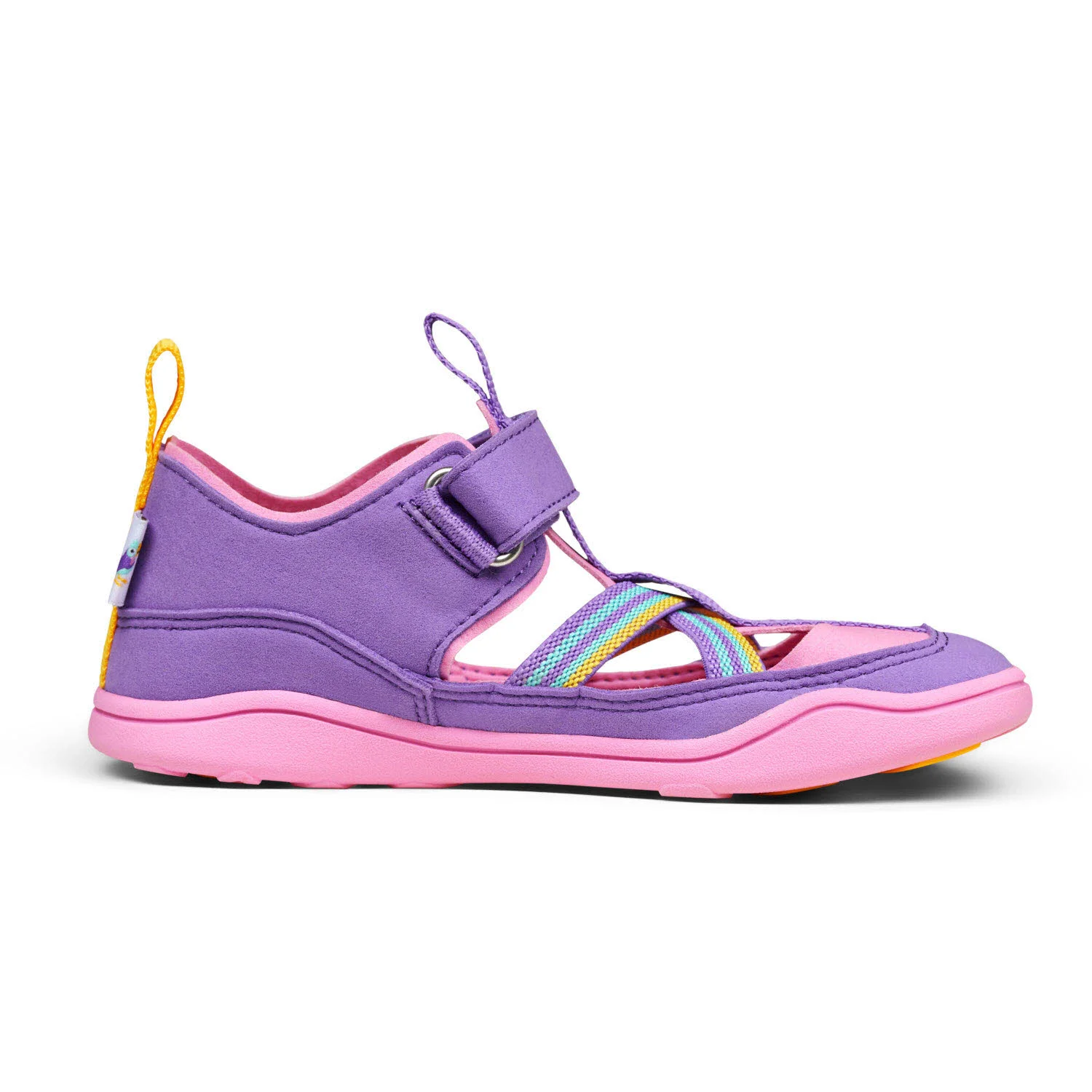 Affenzahn Kinder Sandalen 01724-40120 Sandale Vegan Breezy Kreativ Tukan pink/lila normal