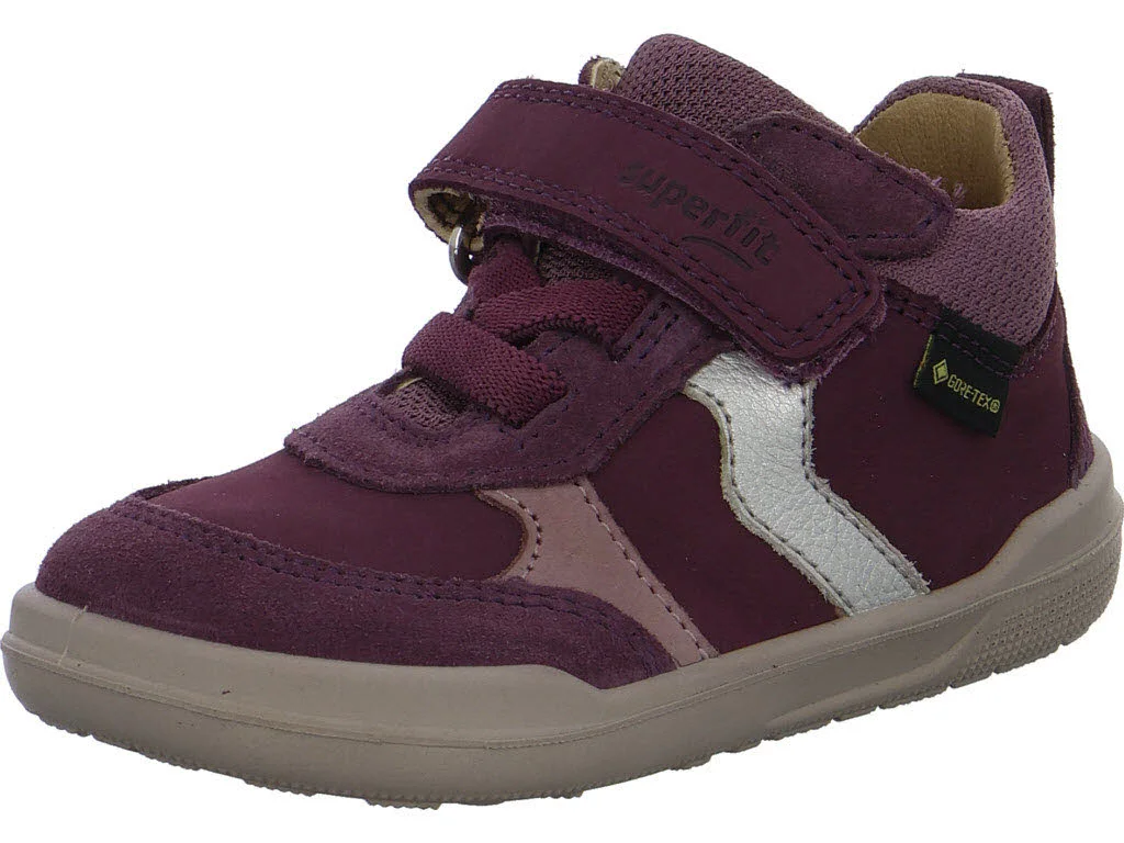 Superfit Kinderschuh zum Schlupfen 1-100202-5000 Superfree 2.0 rot/lila WMS weit