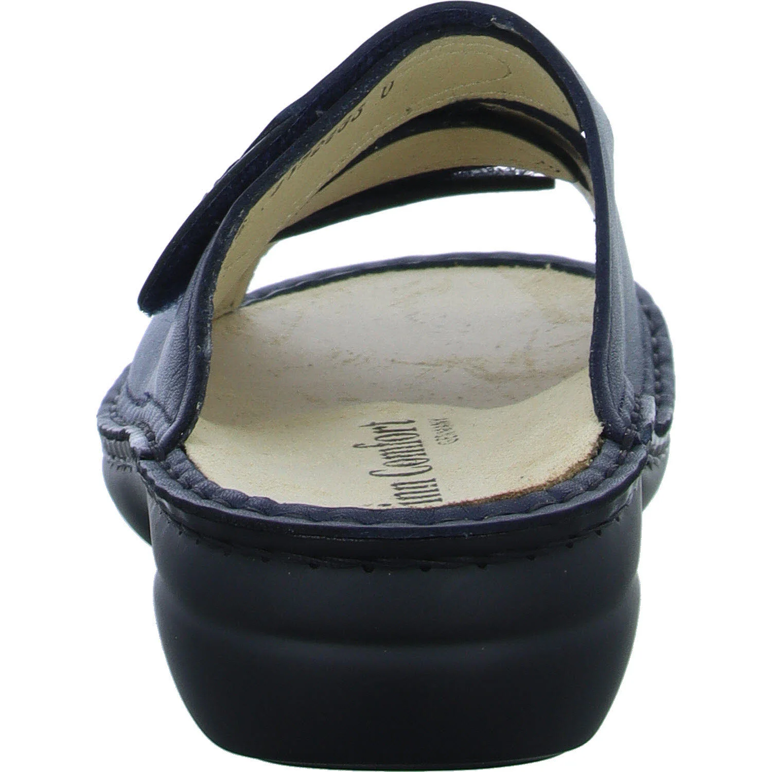 Element 4 von 8 (Bild) – Finn Comfort Damen Pantoletten 02554-902821 Kos navy/platin weit