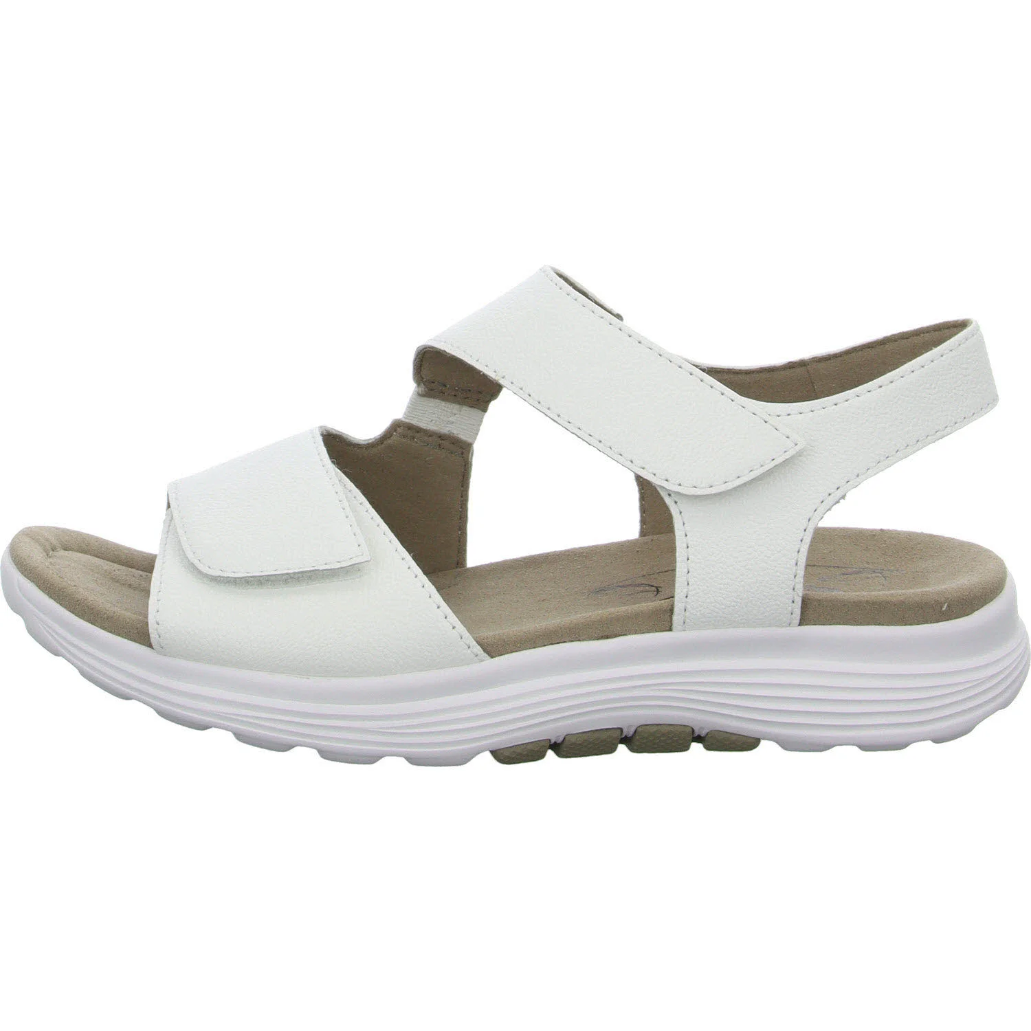 Element 6 von 8 (Bild) – Gabor Rollingsoft Damen Sandalen 66.815.50 66.815 weiss (Micro) G (normal)