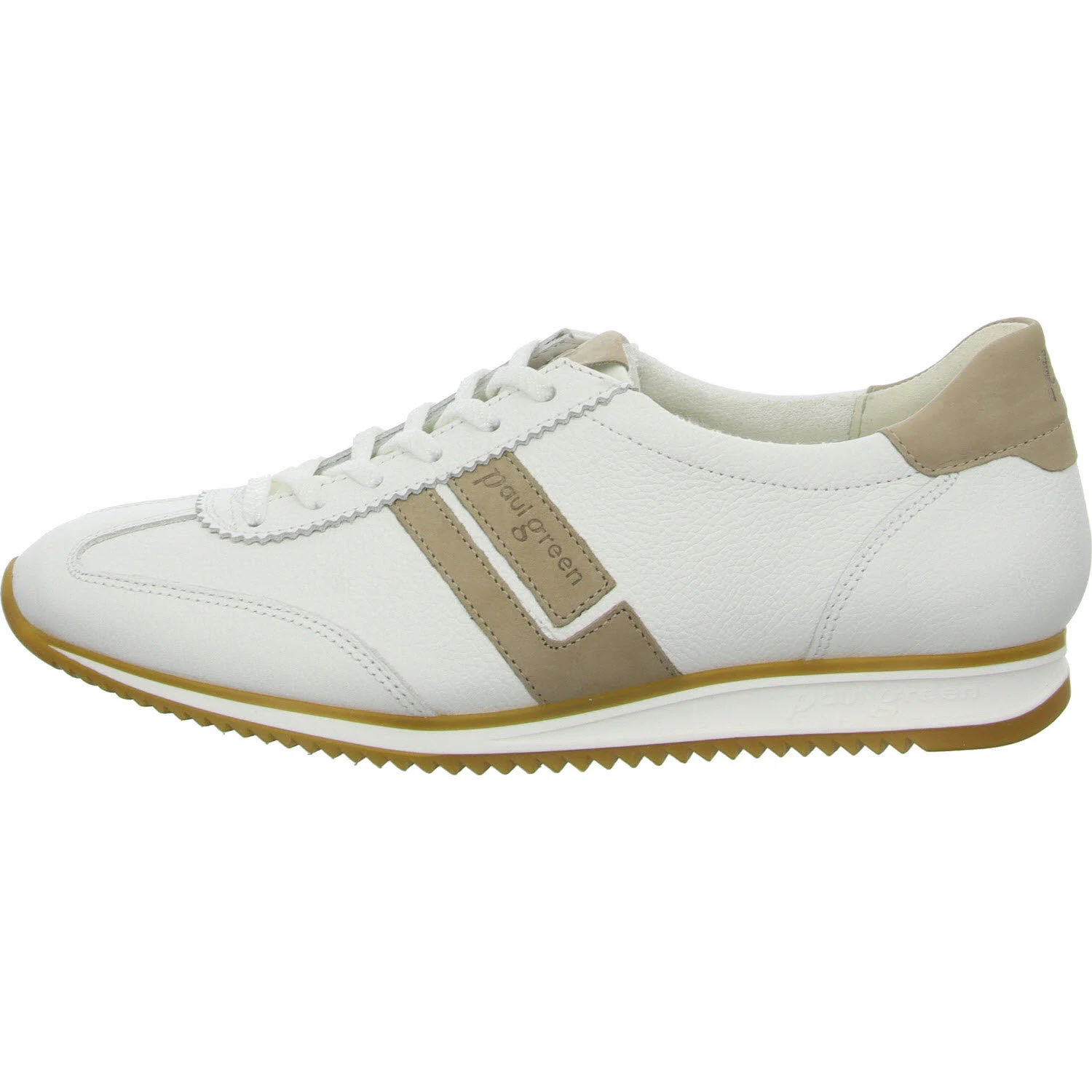 Element 6 von 8 (Bild) – Paul Green Damen Slipper 5453-077 5453 white/antelope normal