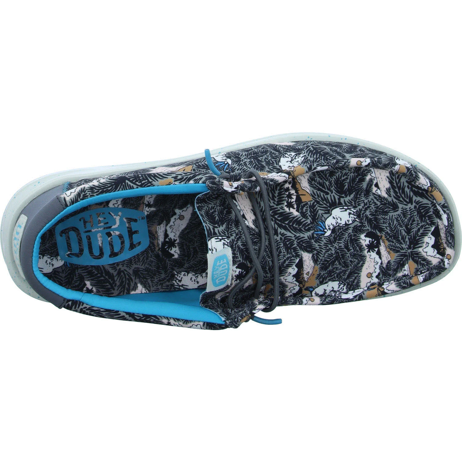 Element 8 von 8 (Bild) – heydude Herren Slipper HD40702-0HI Wally H2O Tropical Black Tropical weit