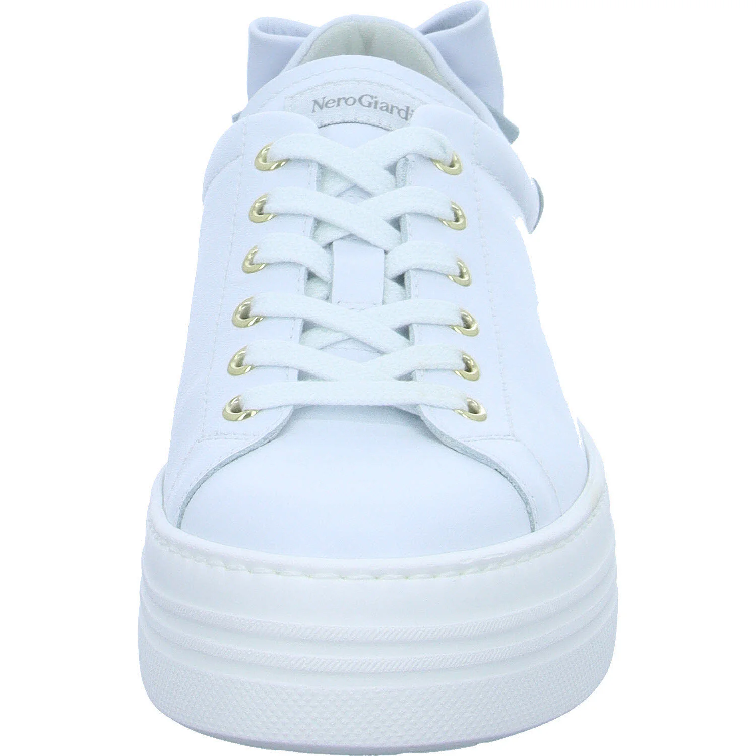 NeroGiardini Damen Schnürschuhe E306521D 707 E306521D bianco normal