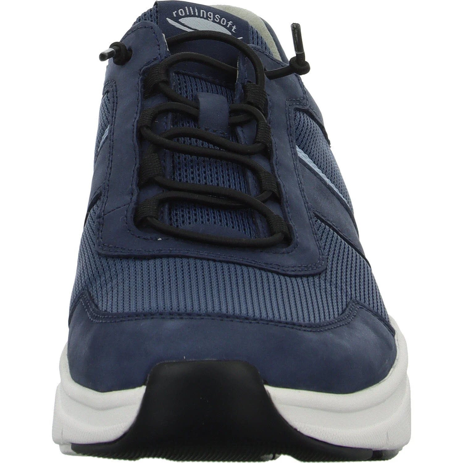 Gabor Rollingsoft Herren Slipper 8009.11.01 8009.11 jeans/azur G 1/2 (normal)