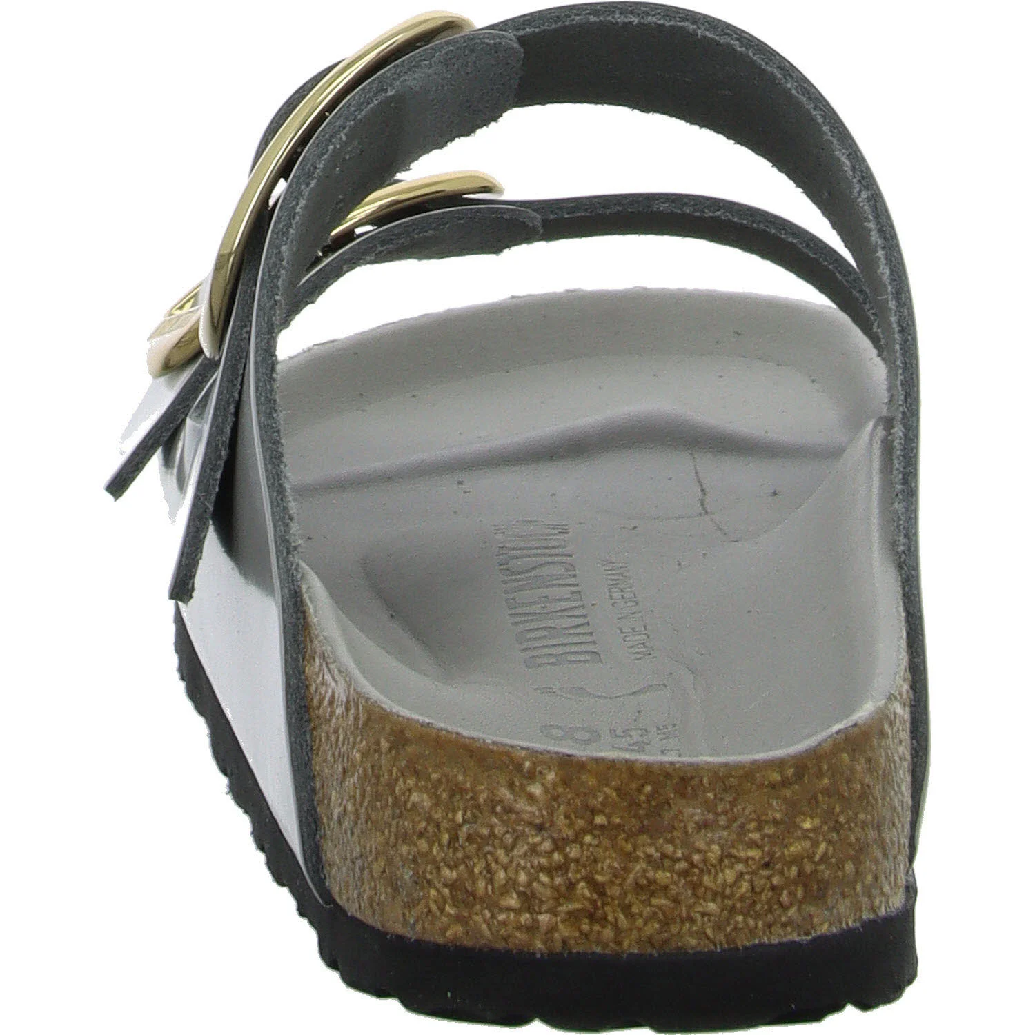 Element 4 von 8 (Bild) – BIRKENSTOCK Pantoletten 1029391 Arizona Big Buckle high-shine stone coin schmal