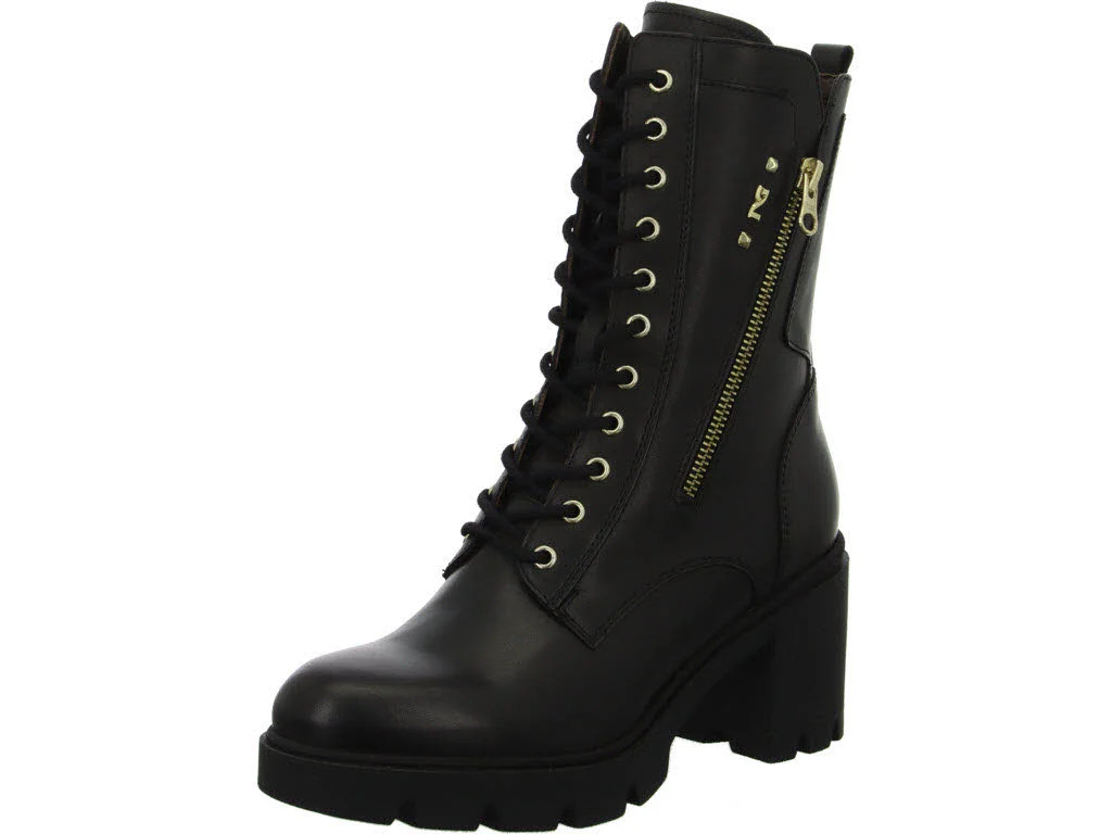 NeroGiardini Damen Schnürstiefel I514881D 100 I514881D nero normal