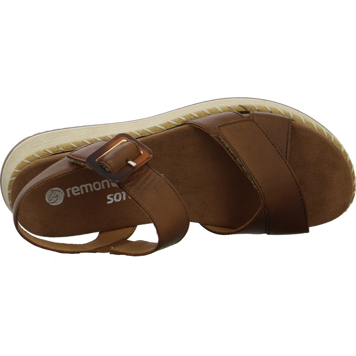 Remonte Damen Sandalen D3J52-24 D3J52 muskat F 1/2 (normal)