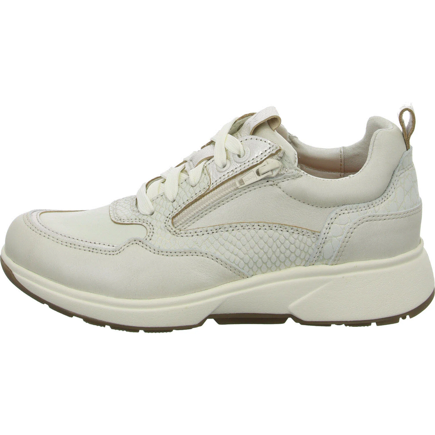 Xsensible Damen Schnürschuhe 30215.3/176-HX Grenoble soft pearl combi HX (weit)