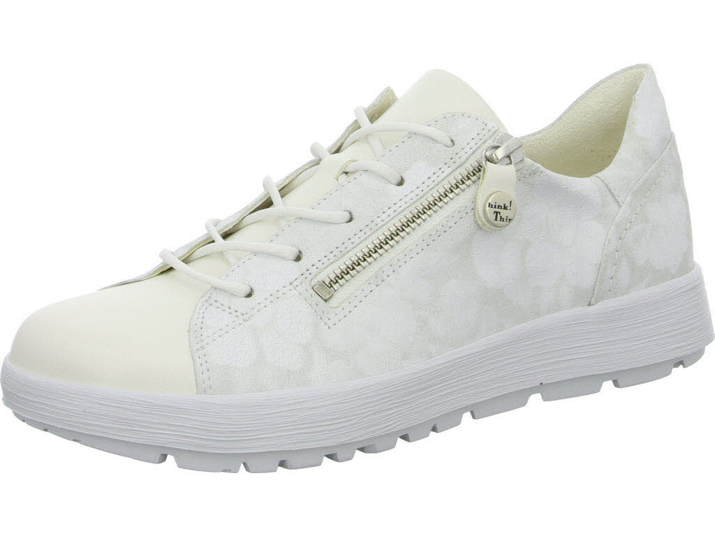 Think Damen Schnürschuhe 3-001160-1000 COMODA bianco/kombi F 1/2 (normal)