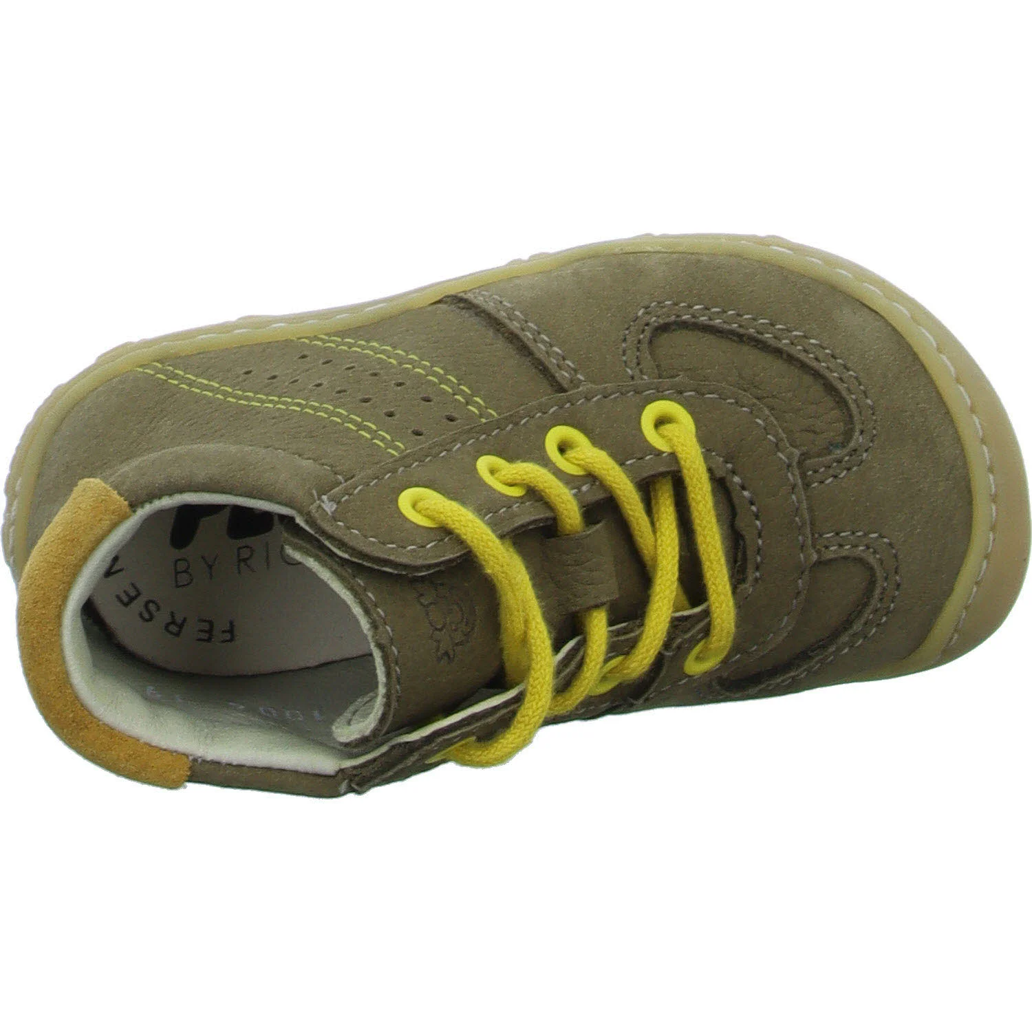 Element 8 von 8 (Bild) – Ricosta Kinder Schnürstiefel 50 1200602/270 SAMI hazel/gelb WMS mittel