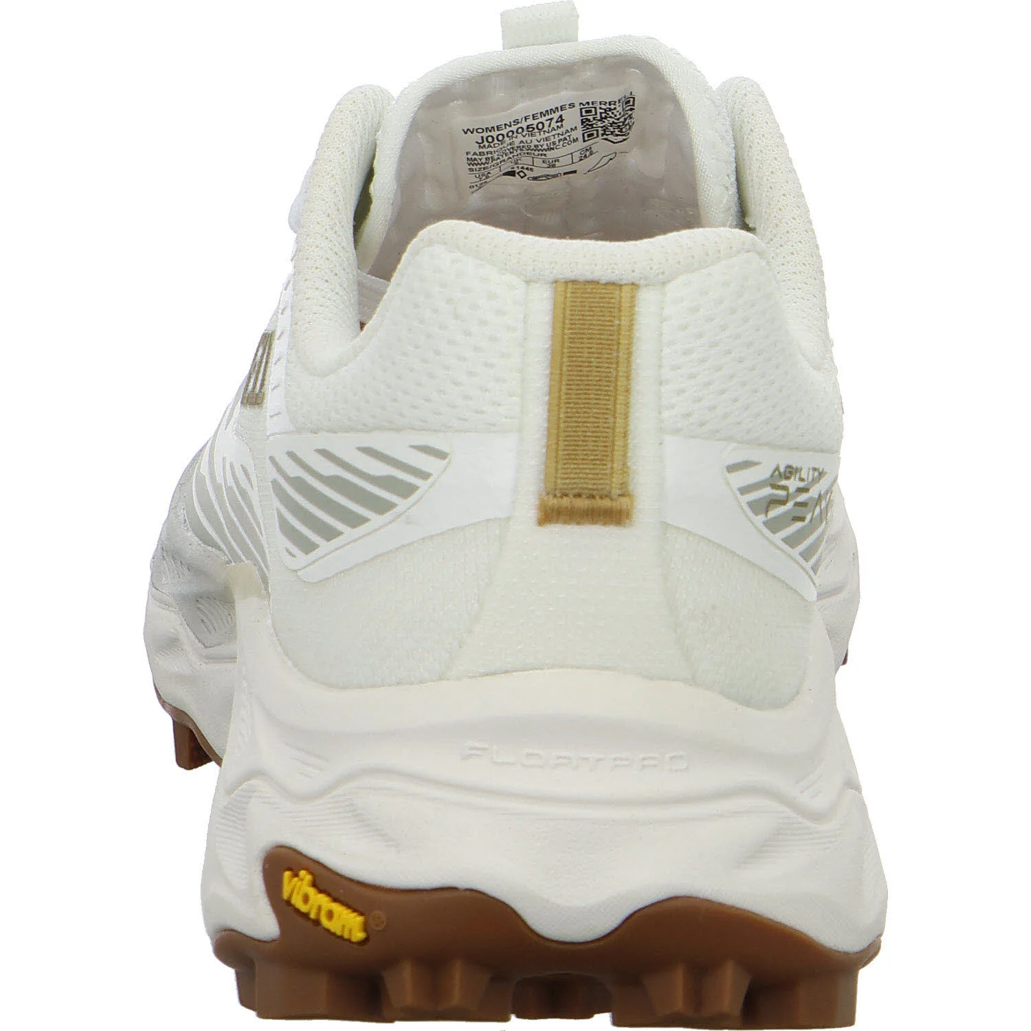 Merrell Damen Schnürschuhe J00005074 Agility Peak 6 white/gum normal