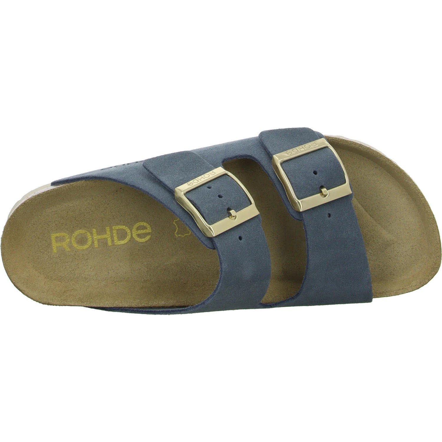 ROHDE Damen Pantoletten 5590/55 Alba jeans G (normal)