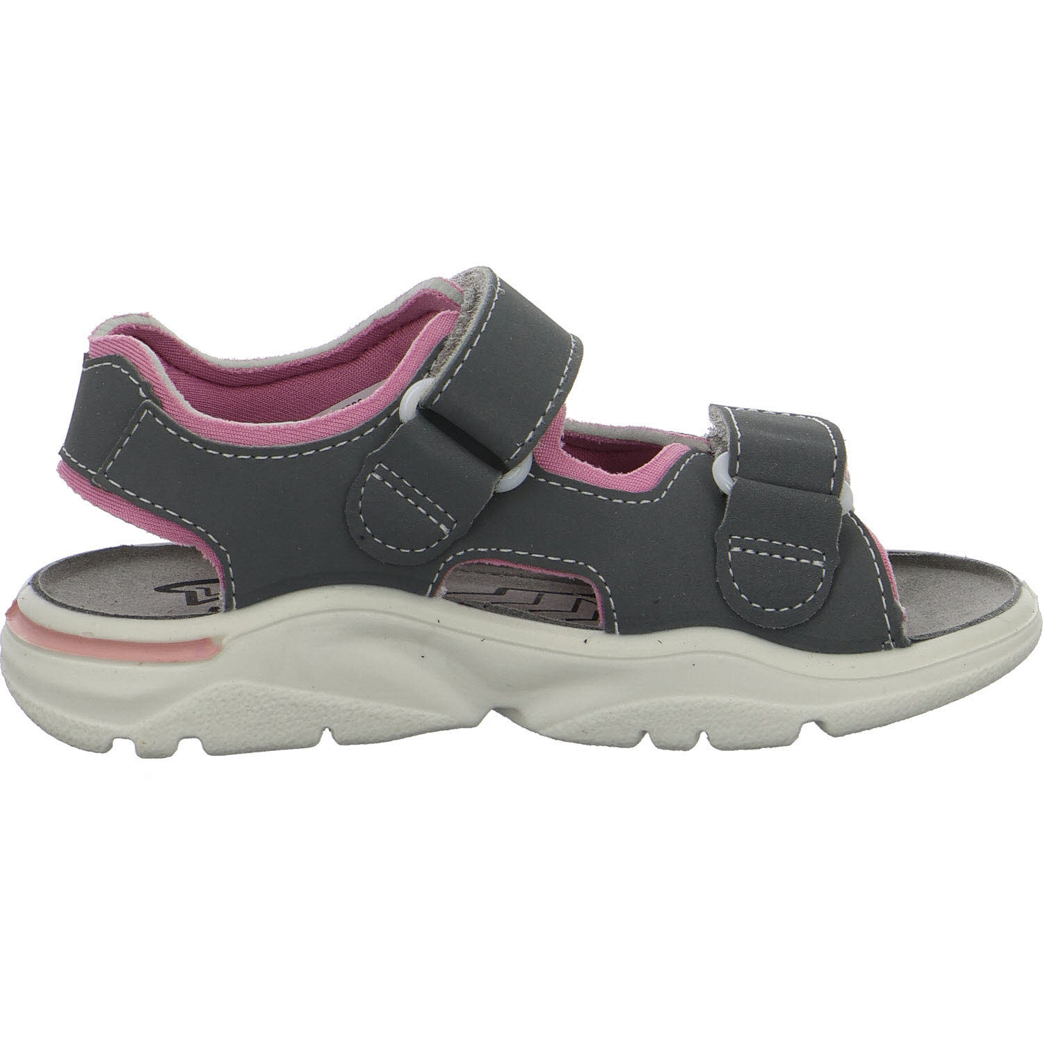 Ricosta Kinder Sandalen 50 6702400/450 Uni graphit/mallow WMS mittel
