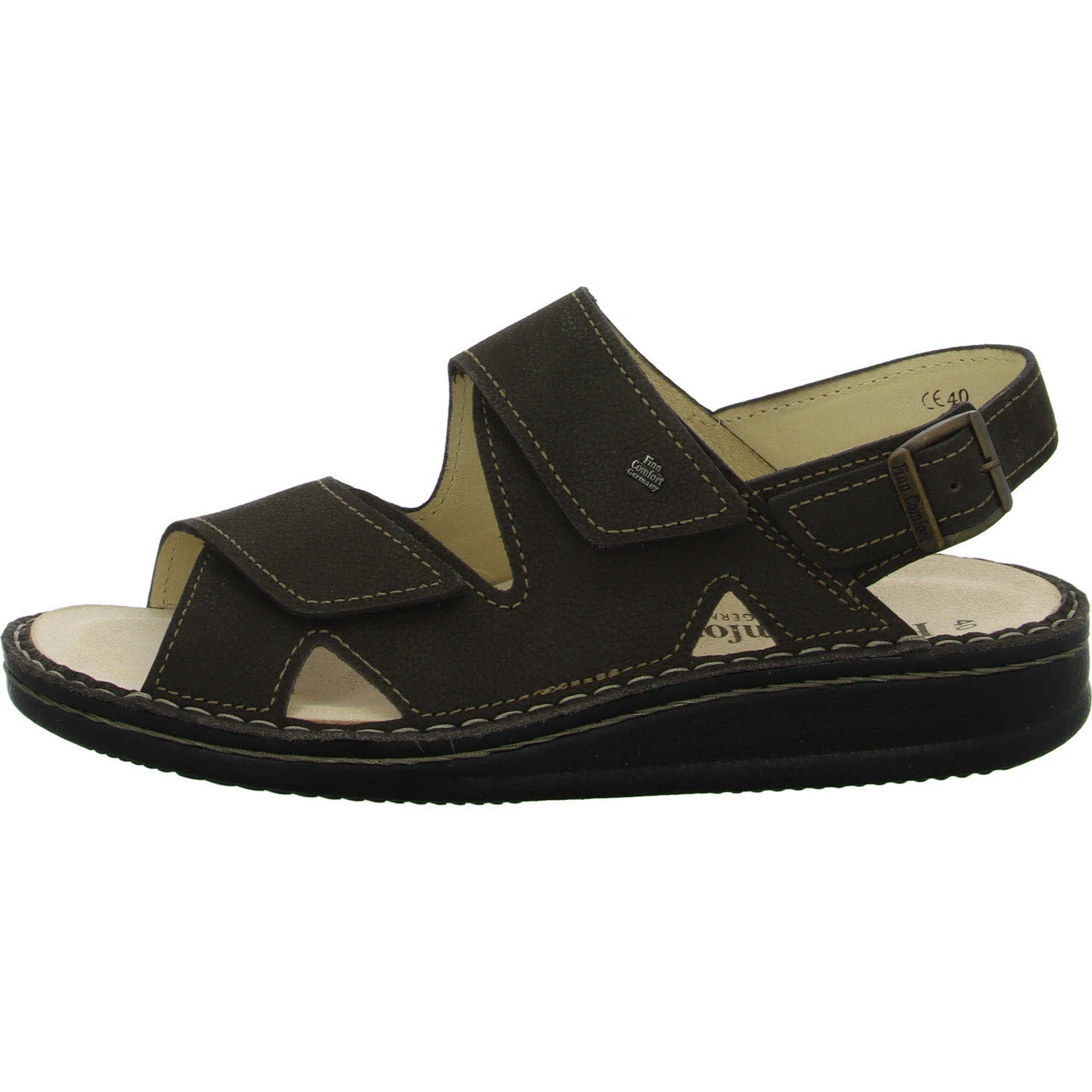 Finn Comfort Herren Sandalen 81528-390519 Toro-S slate weit